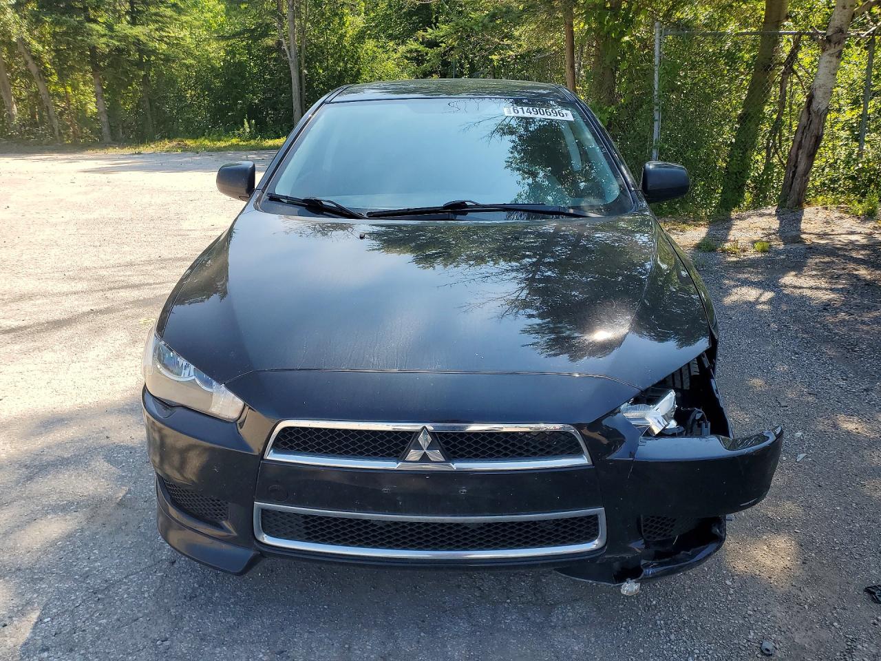 2014 Mitsubishi Lancer Es/es Sport Black vin: JA32X2HU2EU602114