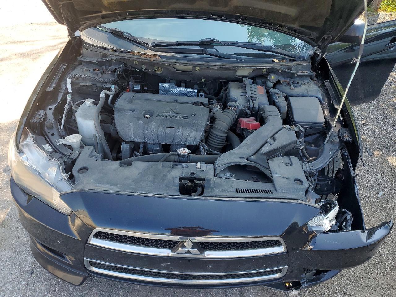 2014 Mitsubishi Lancer Es/es Sport Black vin: JA32X2HU2EU602114