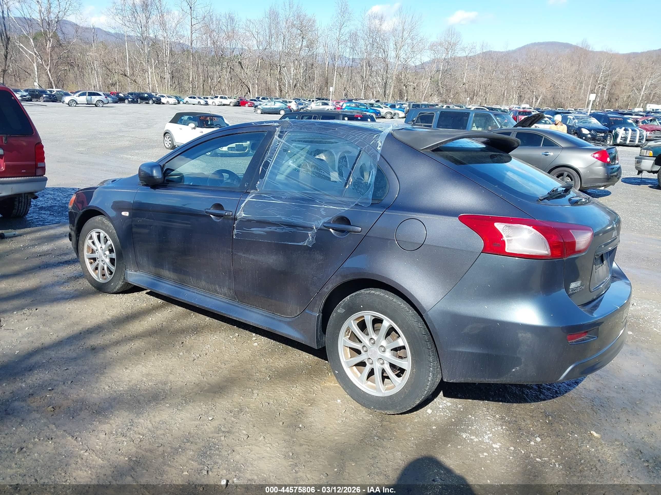 2011 Mitsubishi Lancer Sportback Es Серый vin: JA32X2HU5BU002098