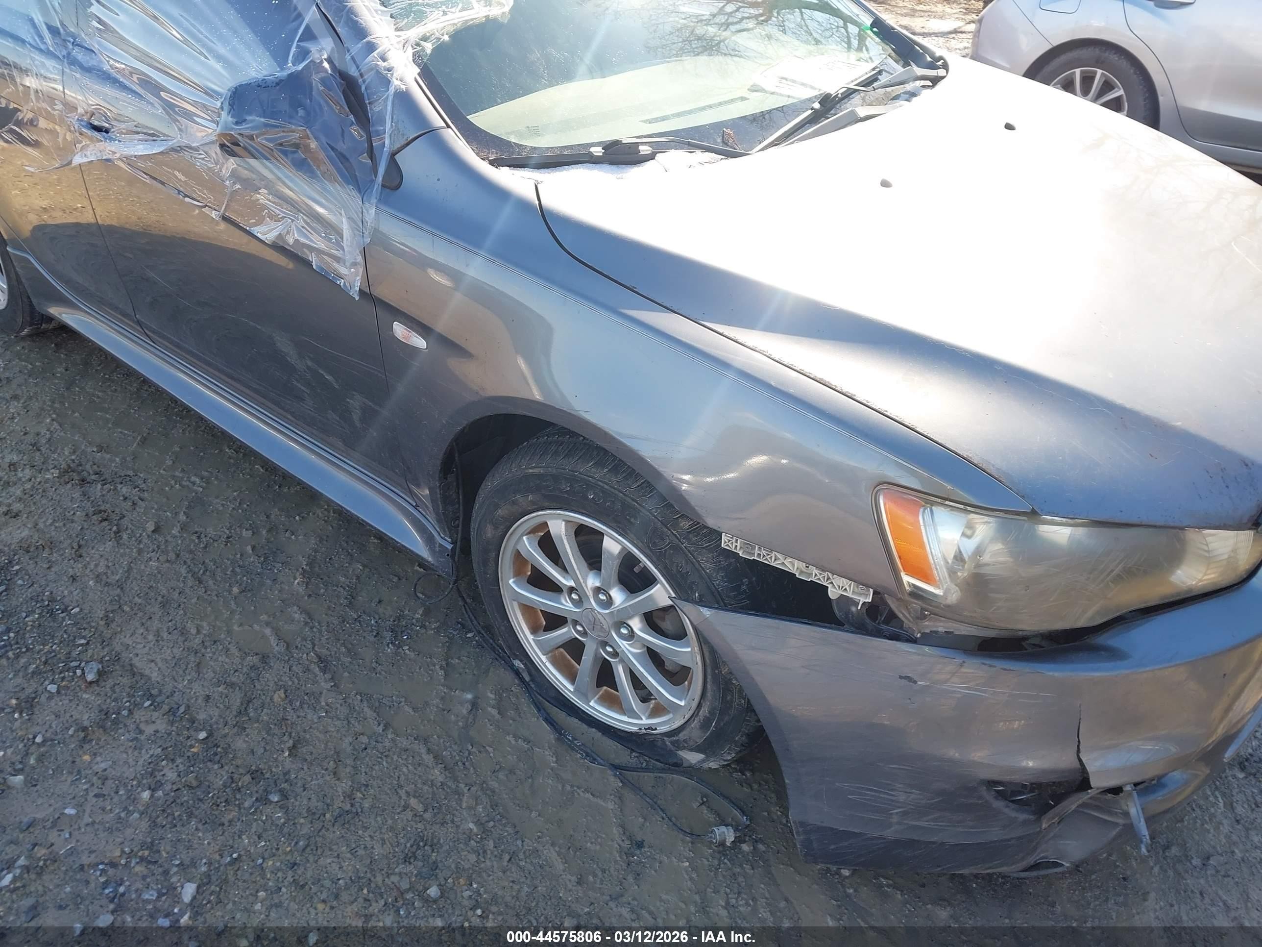 2011 Mitsubishi Lancer Sportback Es Серый vin: JA32X2HU5BU002098