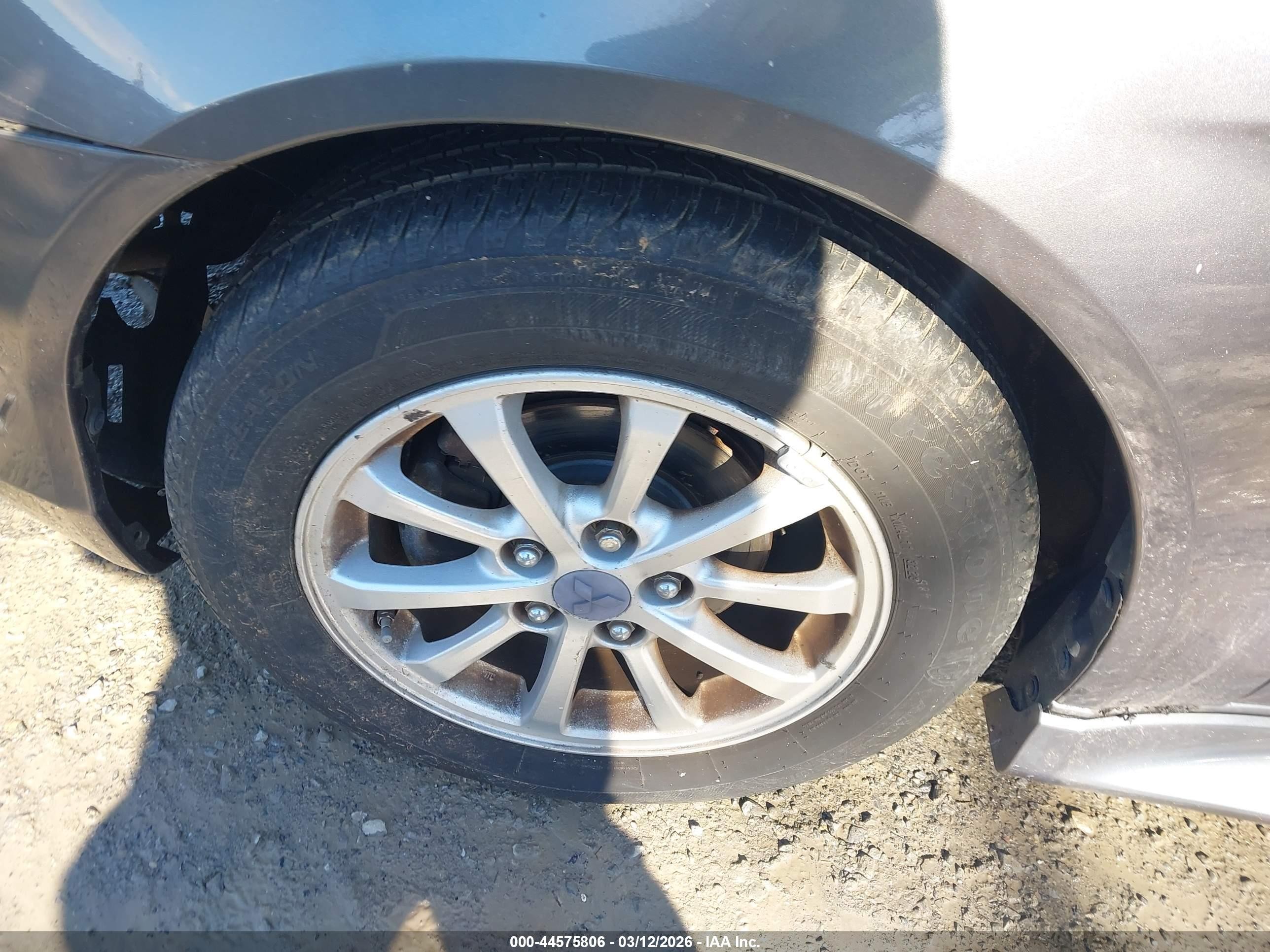 2011 Mitsubishi Lancer Sportback Es Серый vin: JA32X2HU5BU002098
