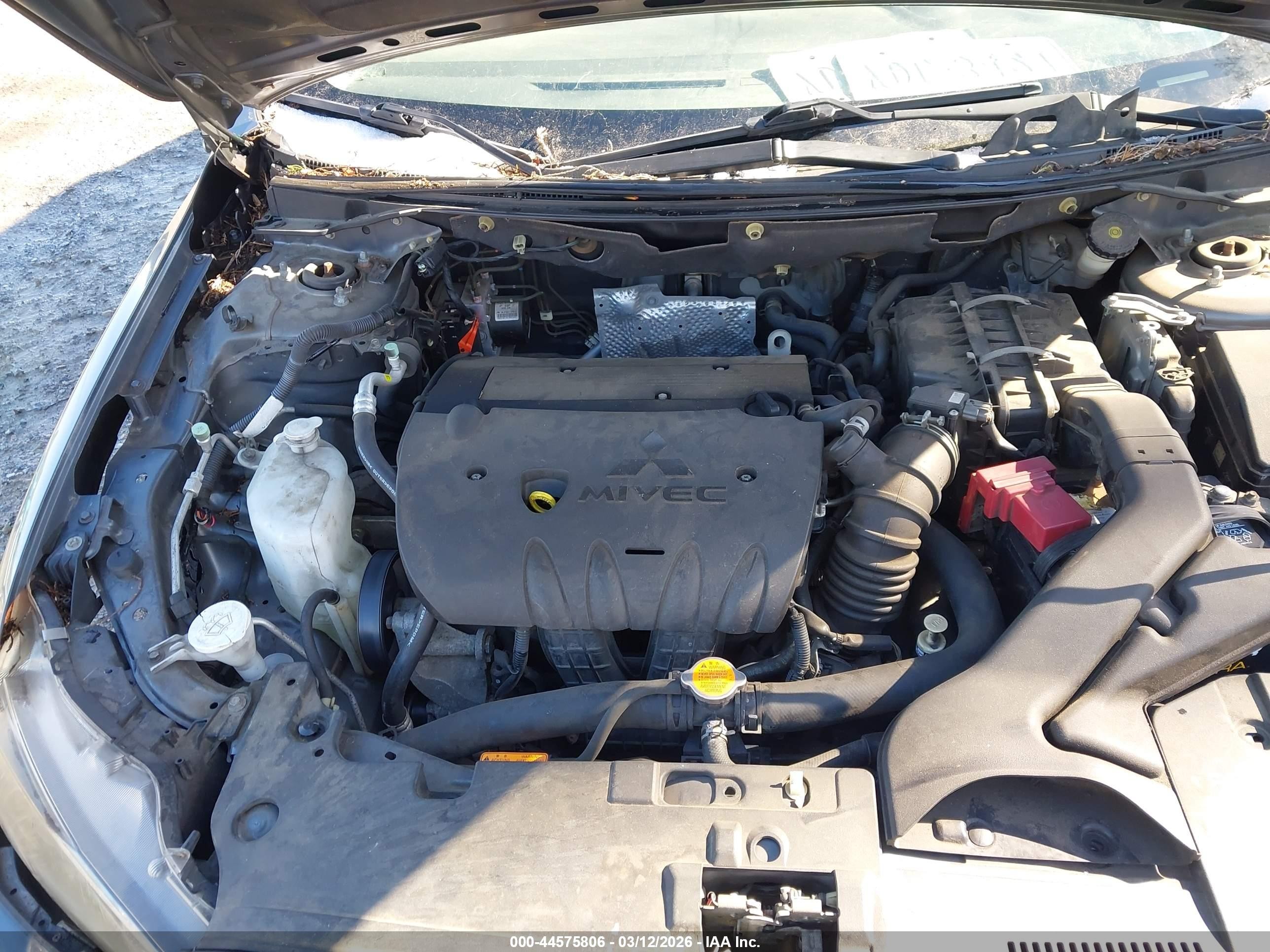 2011 Mitsubishi Lancer Sportback Es Серый vin: JA32X2HU5BU002098