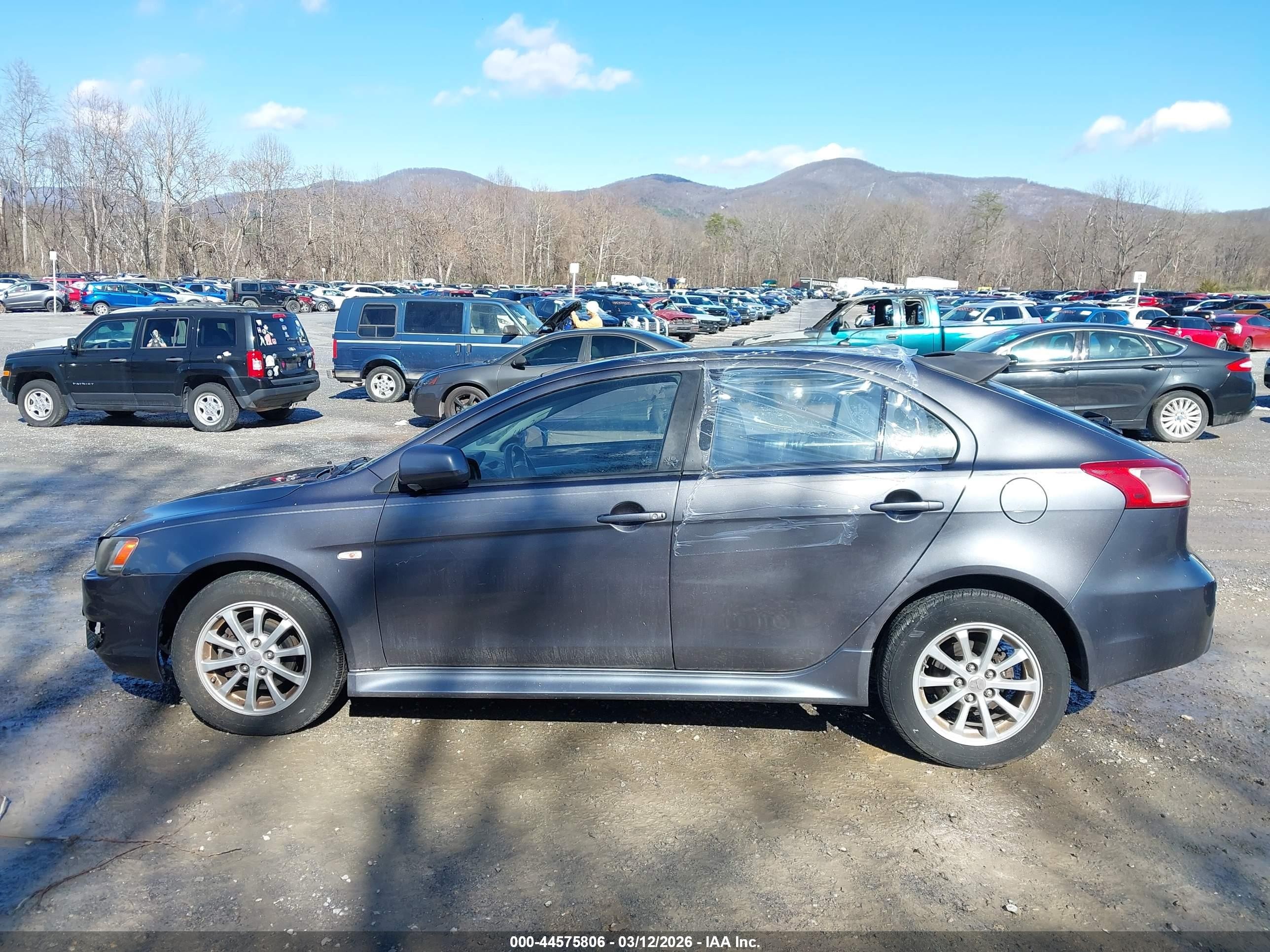 2011 Mitsubishi Lancer Sportback Es Серый vin: JA32X2HU5BU002098