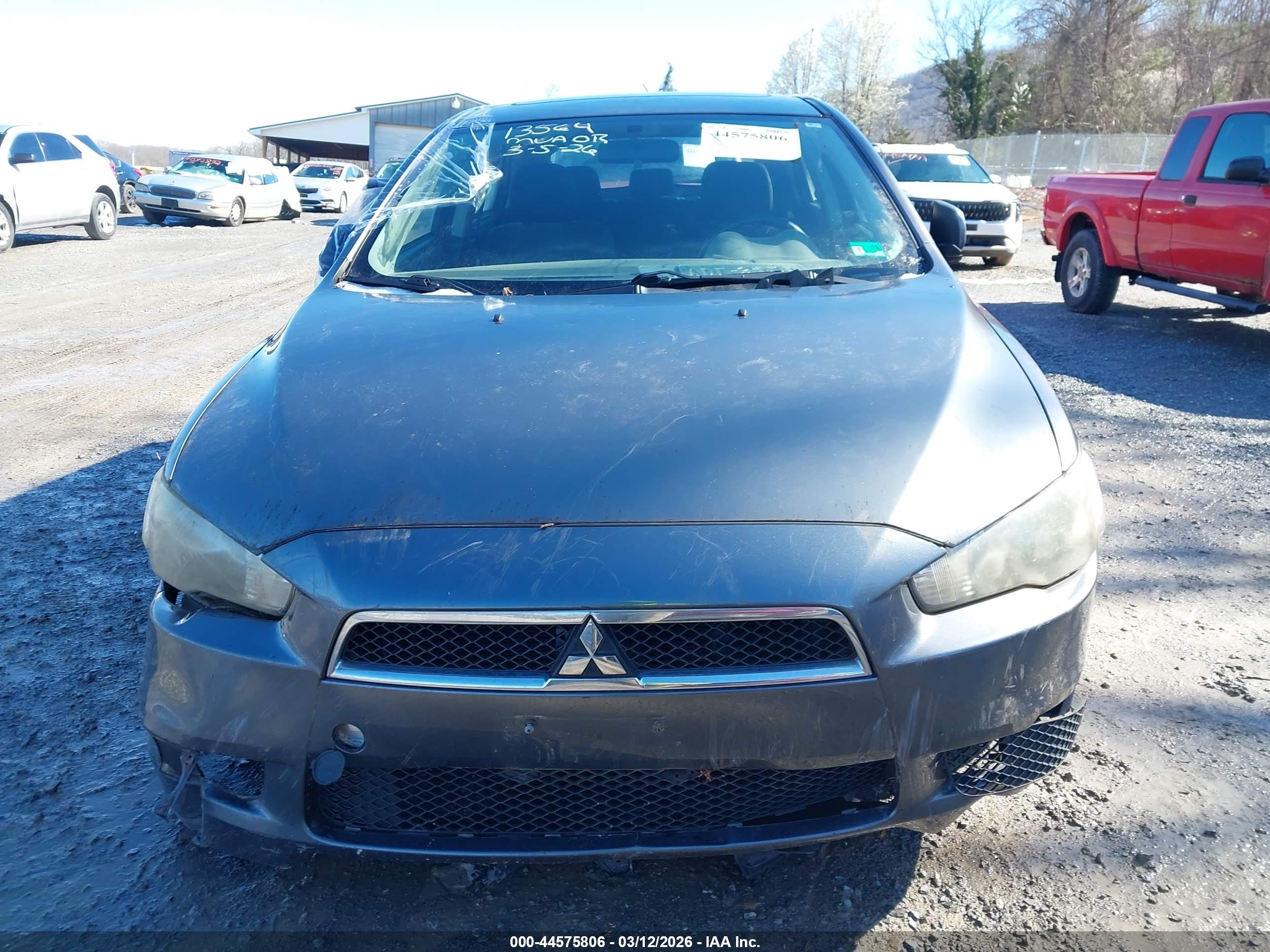2011 Mitsubishi Lancer Sportback Es Серый vin: JA32X2HU5BU002098