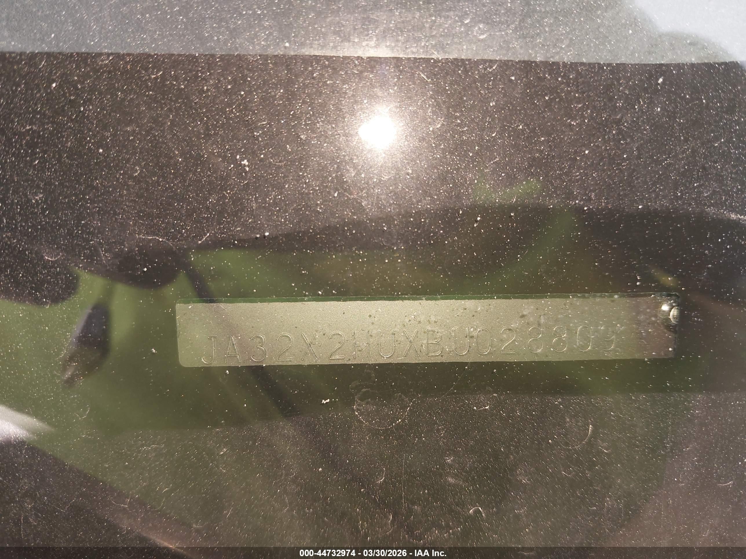 2011 Mitsubishi Lancer Sportback Es Синий vin: JA32X2HUXBU028809