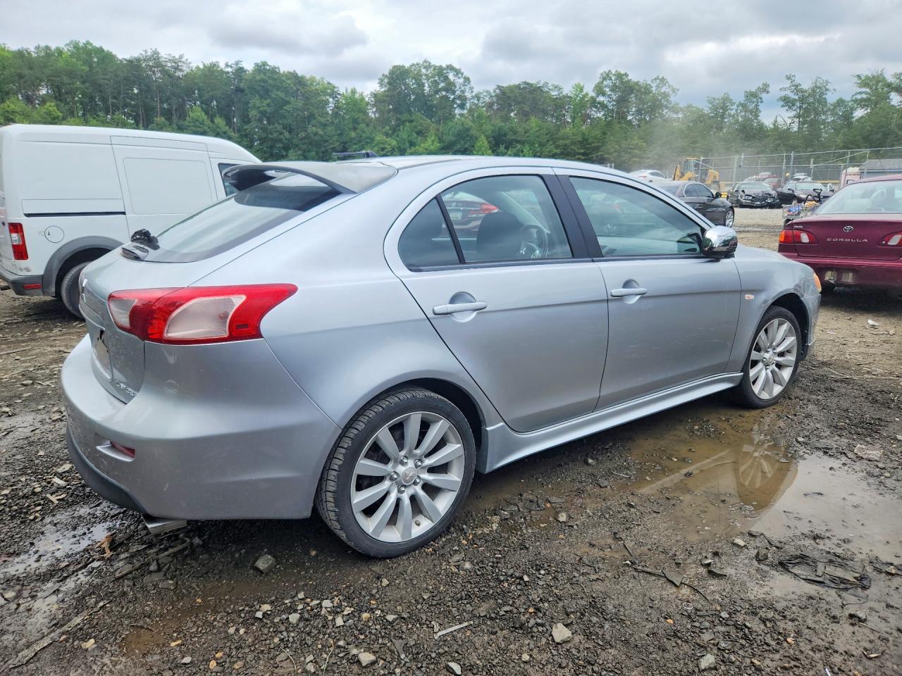 2010 Mitsubishi Lancer Gts Silver vin: JA32X8HW8AU000879