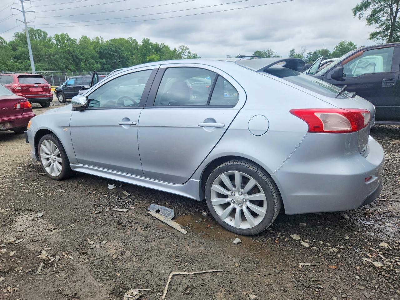 2010 Mitsubishi Lancer Gts Silver vin: JA32X8HW8AU000879