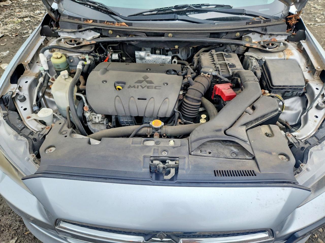 2010 Mitsubishi Lancer Gts Silver vin: JA32X8HW8AU000879
