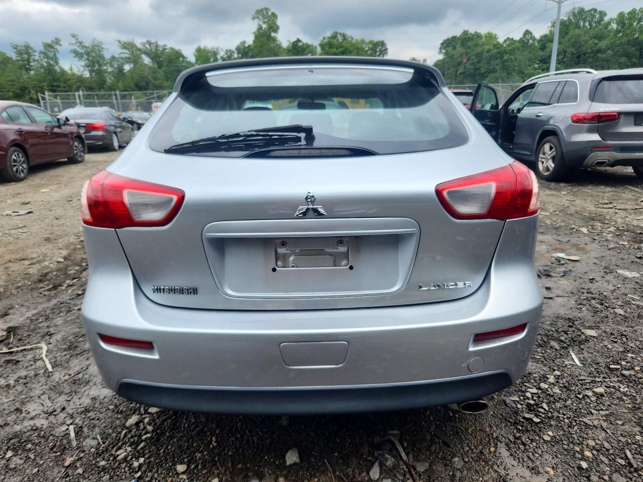 2010 Mitsubishi Lancer Gts Silver vin: JA32X8HW8AU000879