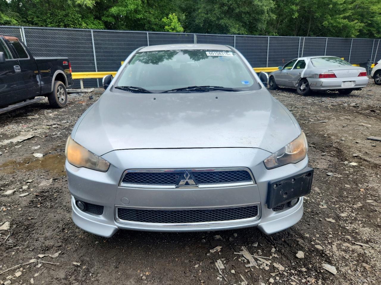 2010 Mitsubishi Lancer Gts Silver vin: JA32X8HW8AU000879