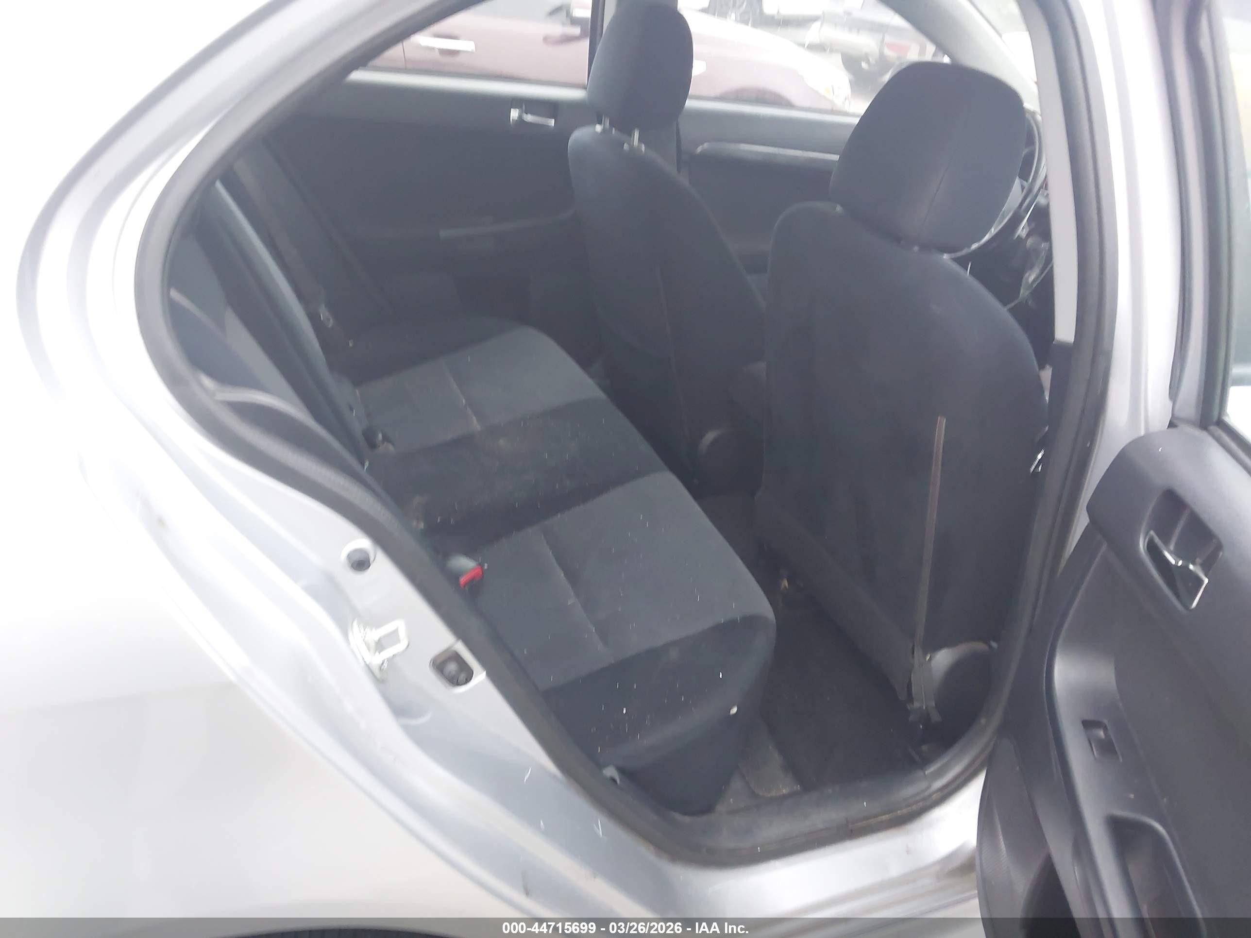 2010 Mitsubishi Lancer Sportback Gts Gray vin: JA32X8HW9AU005654