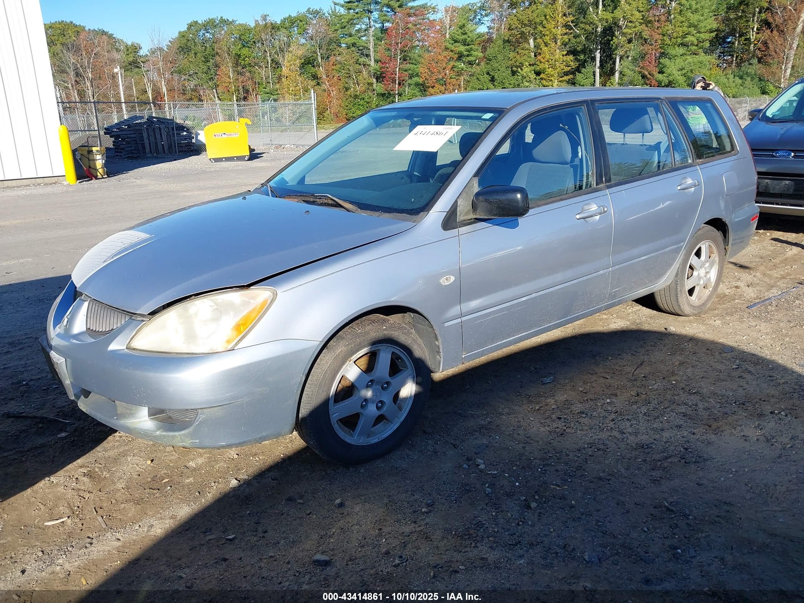 2004 Mitsubishi Lancer Sportback Ls Silver vin: JA3AD29F24U008304