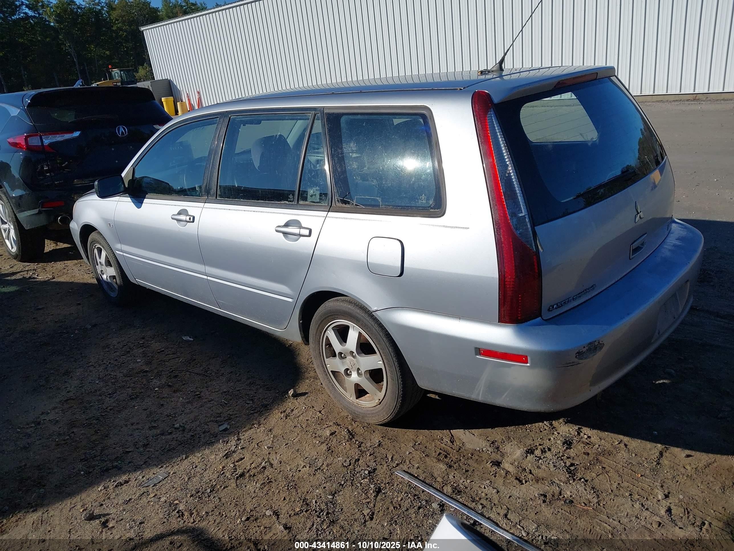 2004 Mitsubishi Lancer Sportback Ls Silver vin: JA3AD29F24U008304