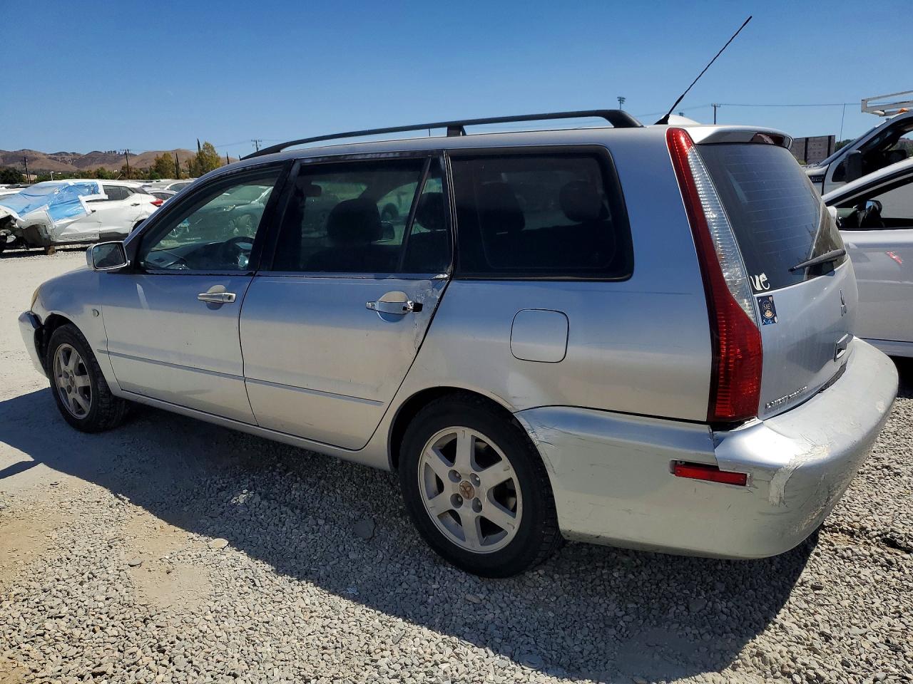 2004 Mitsubishi Lancer Ls Silver vin: JA3AD29F44U039327