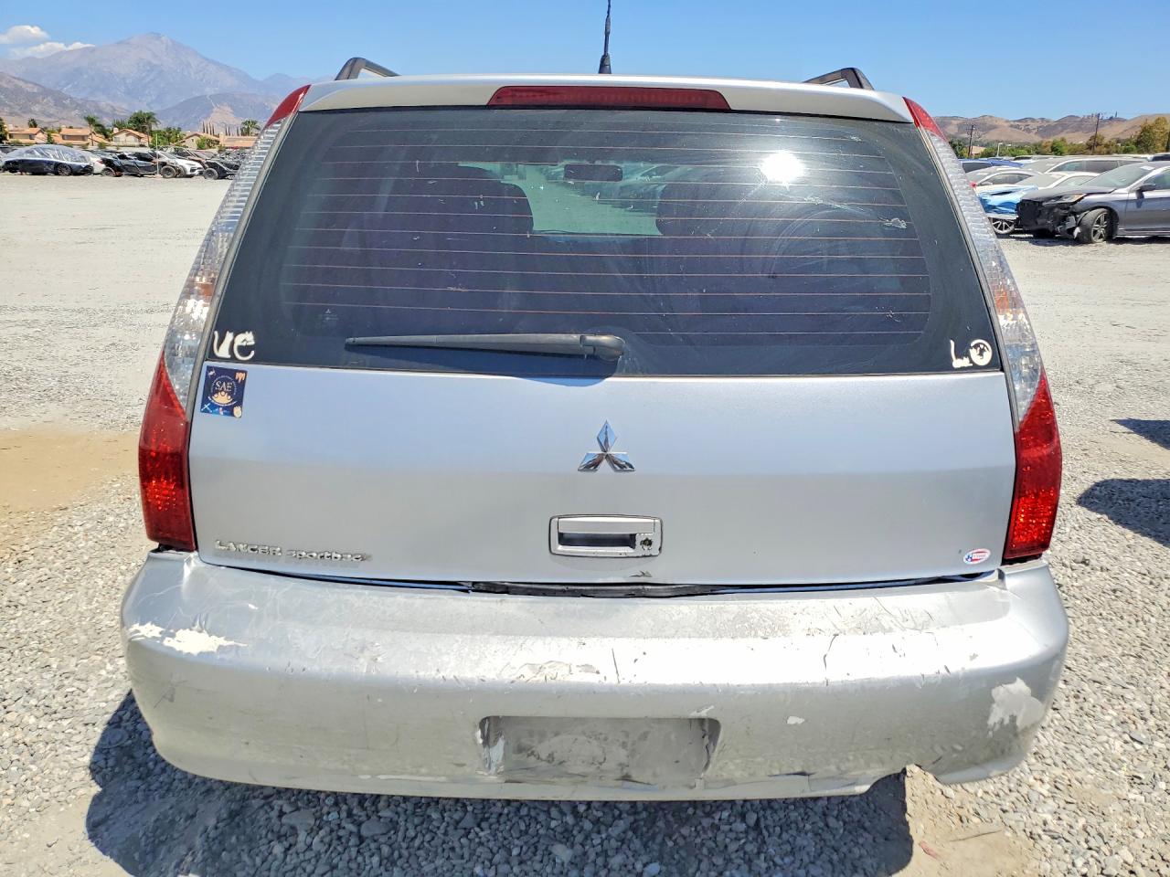 2004 Mitsubishi Lancer Ls Silver vin: JA3AD29F44U039327