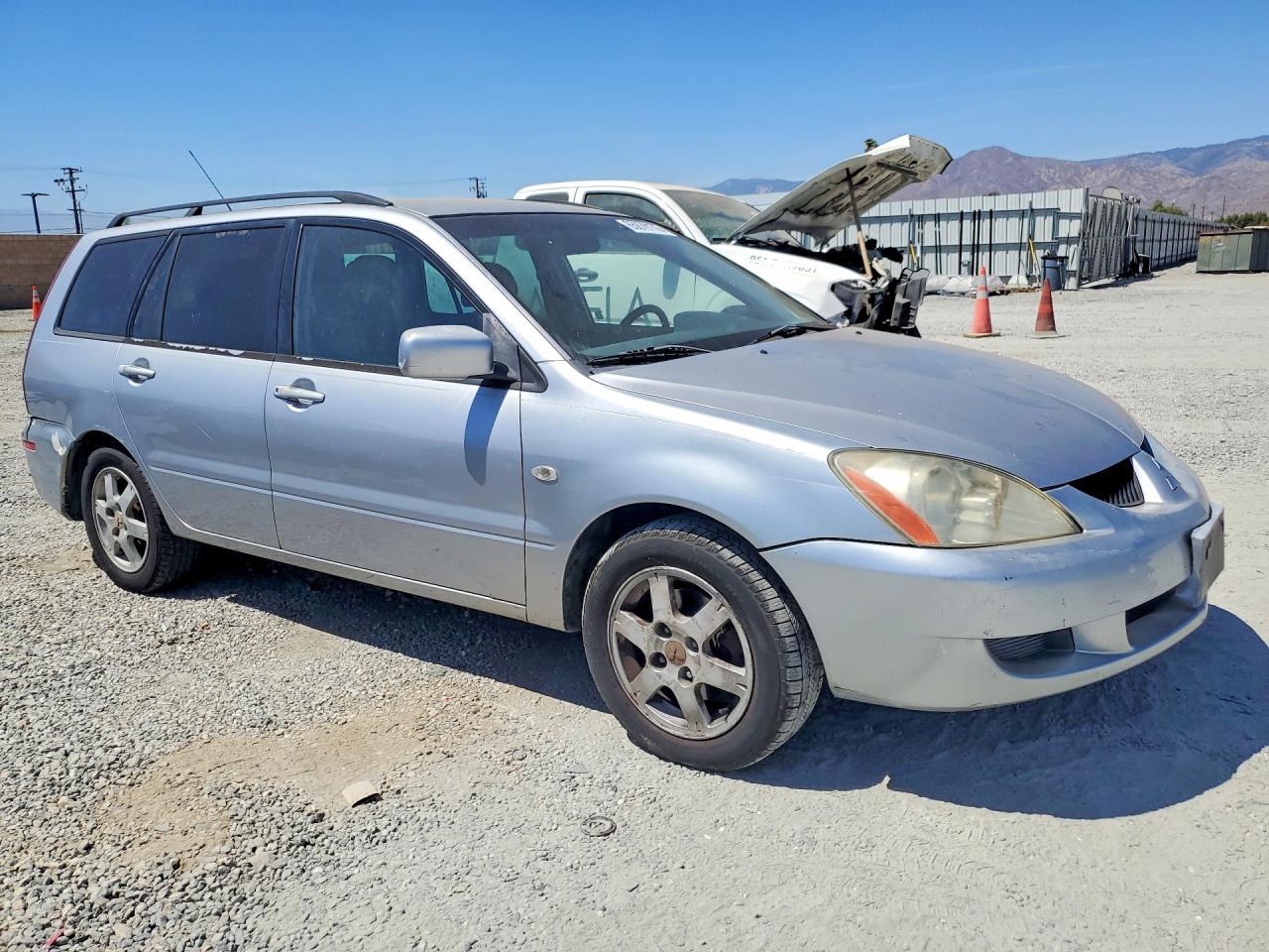 2004 Mitsubishi Lancer Ls Silver vin: JA3AD29F44U039327