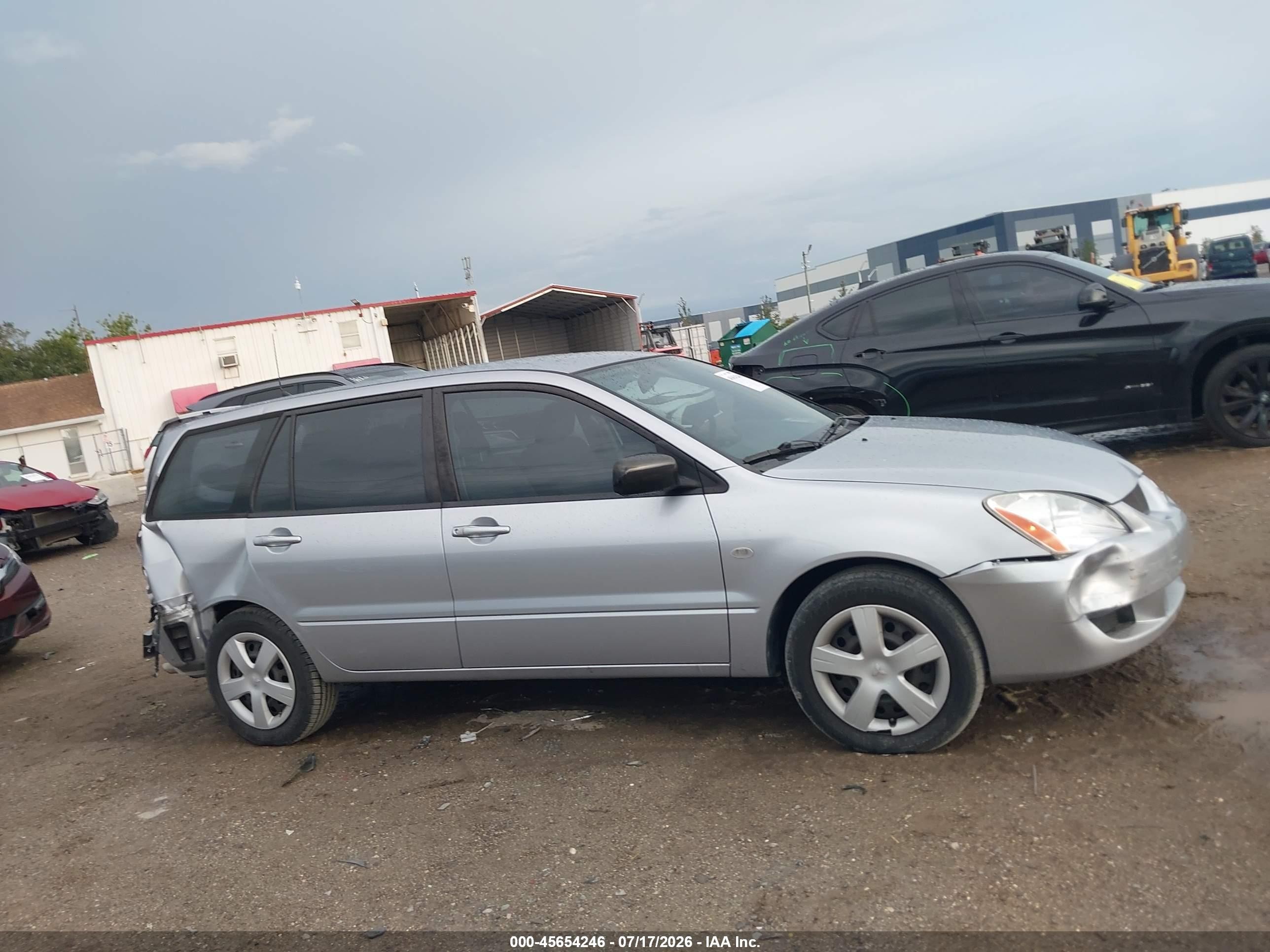 2004 Mitsubishi Lancer Sportback Ls Silver vin: JA3AD29F74U030072