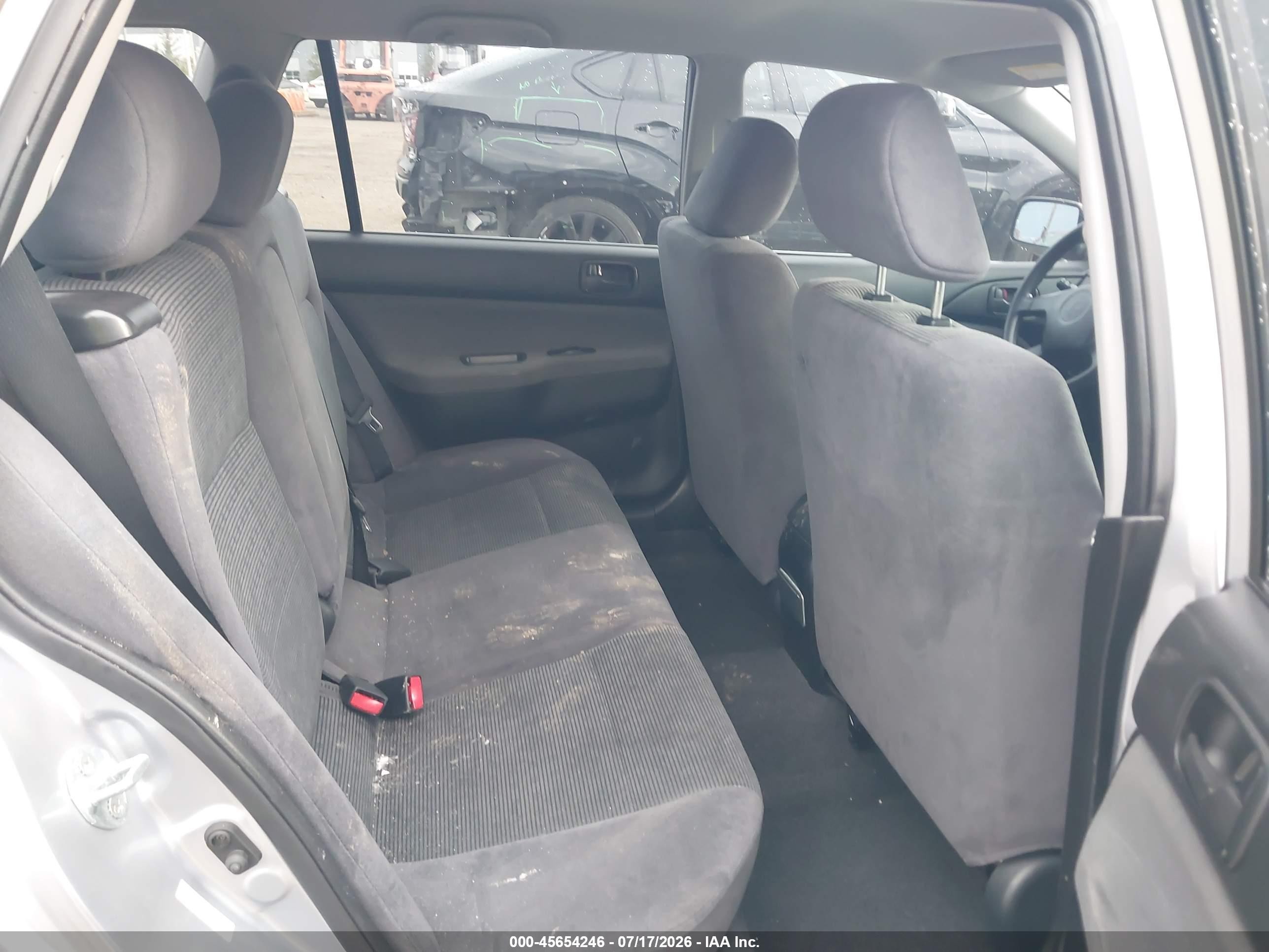 2004 Mitsubishi Lancer Sportback Ls Silver vin: JA3AD29F74U030072