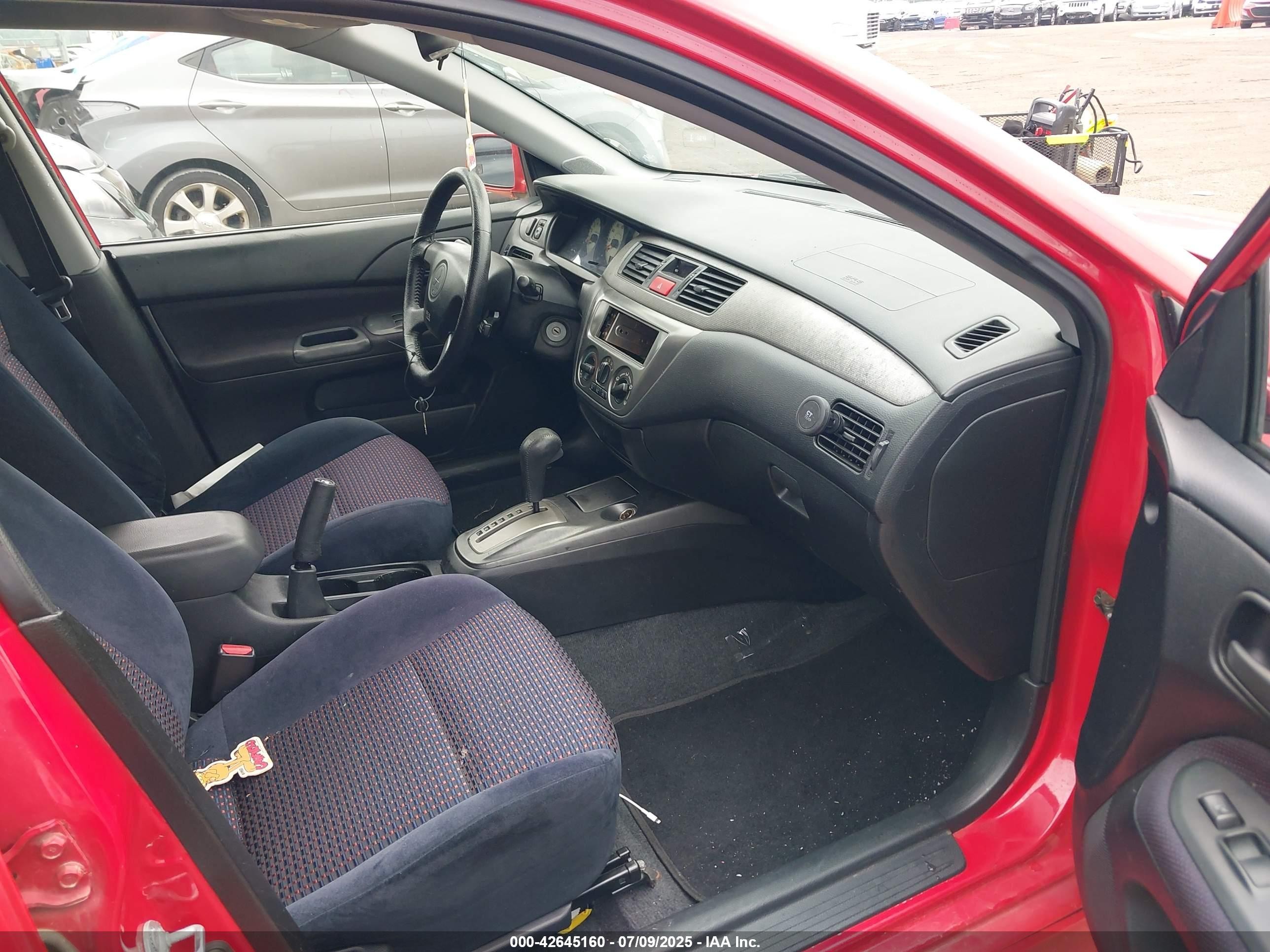 2004 Mitsubishi Lancer Sportback Ralliart Red vin: JA3AD69F54U043555