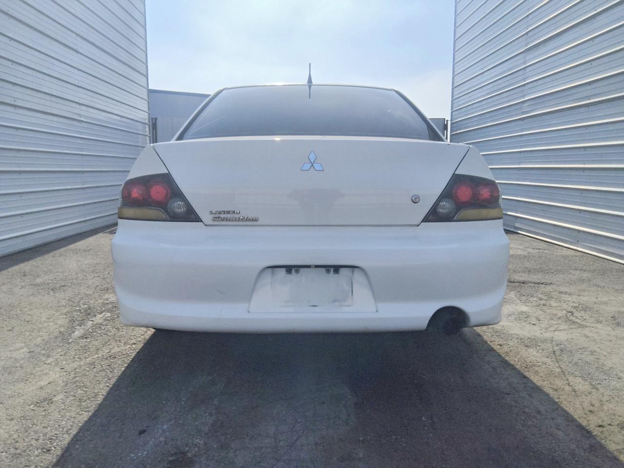 2005 Mitsubishi Lancer Evolution Rs White vin: JA3AH36D75U044942