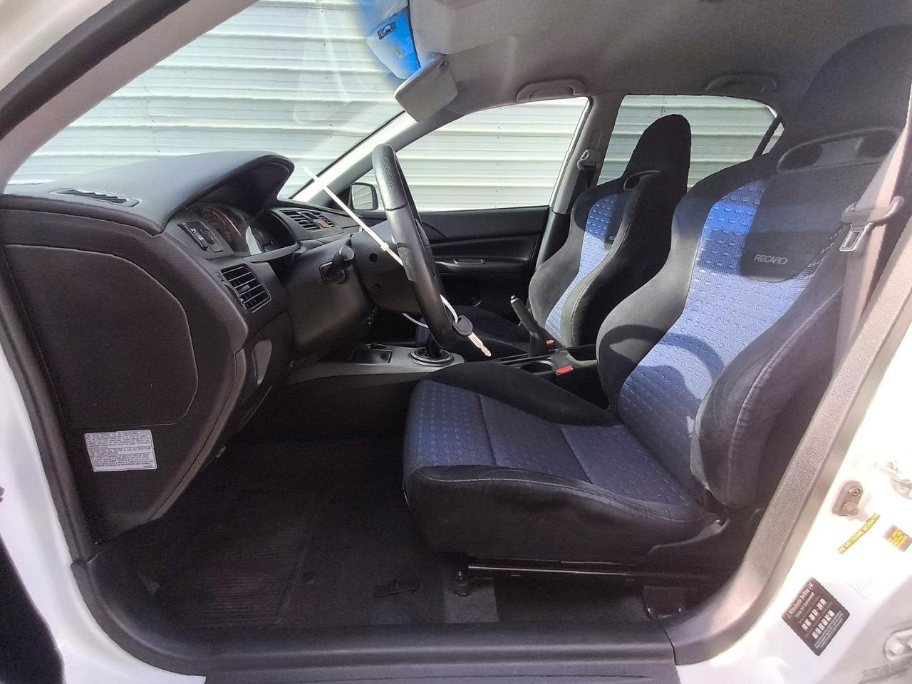 2005 Mitsubishi Lancer Evolution Rs White vin: JA3AH36D75U044942