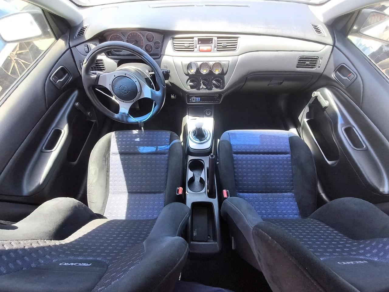 2005 Mitsubishi Lancer Evolution Rs White vin: JA3AH36D75U044942