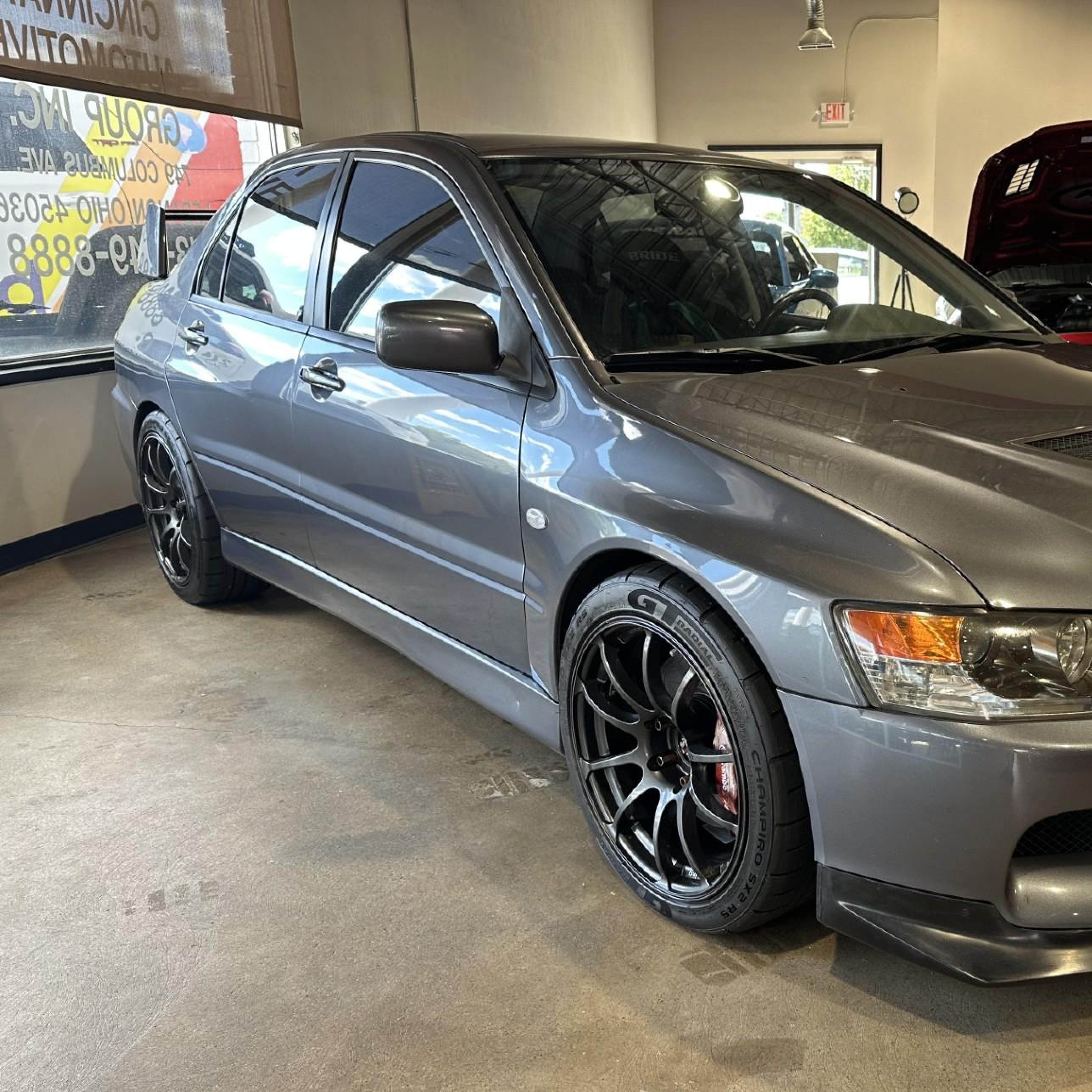 2006 Mitsubishi Lancer Evolution Ix/mr Gray vin: JA3AH86C26U045079