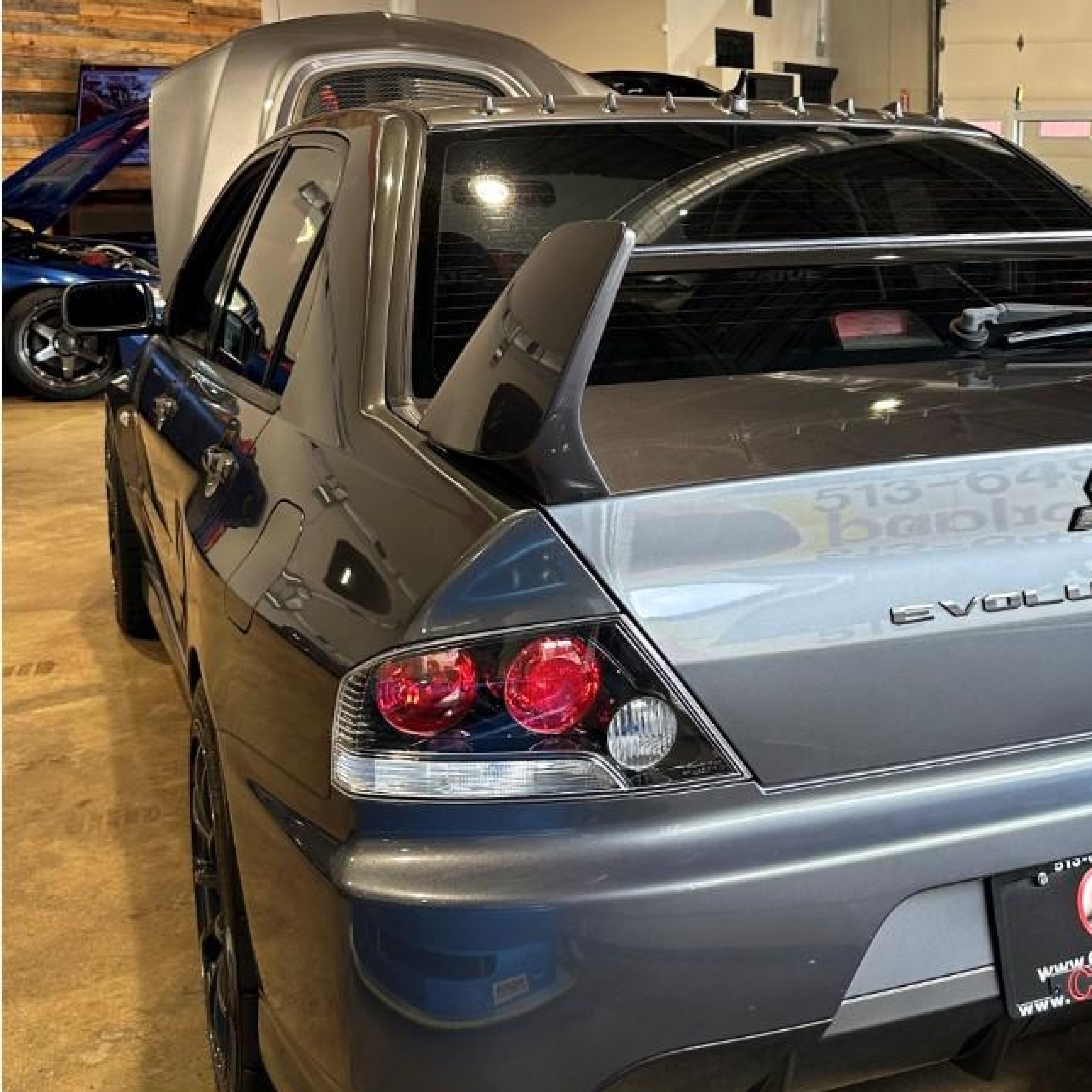 2006 Mitsubishi Lancer Evolution Ix/mr Gray vin: JA3AH86C26U045079