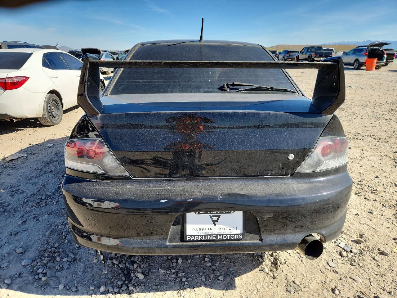 2005 Mitsubishi Lancer Evolution Черный vin: JA3AH86D95U036905