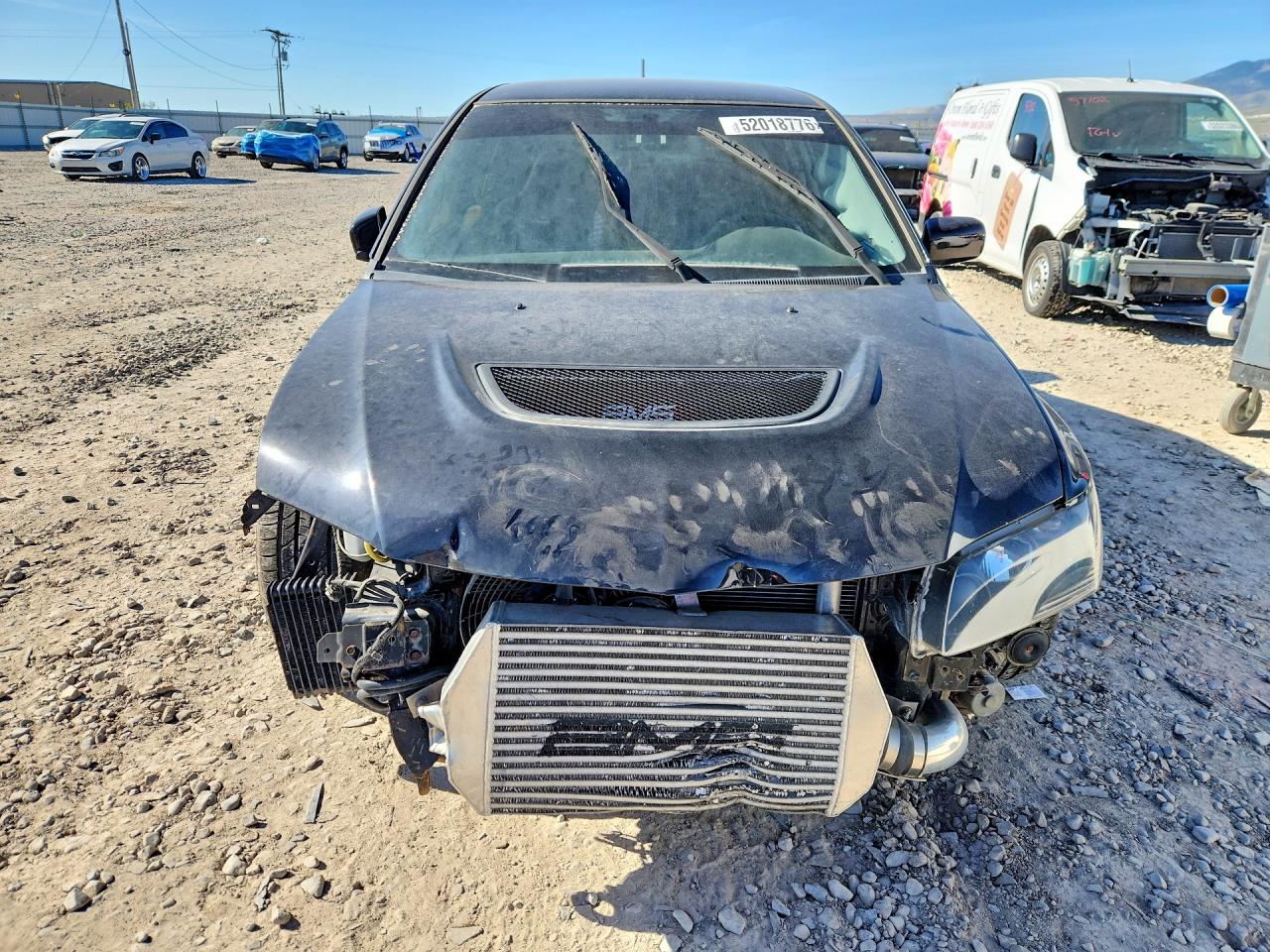 2005 Mitsubishi Lancer Evolution Черный vin: JA3AH86D95U036905