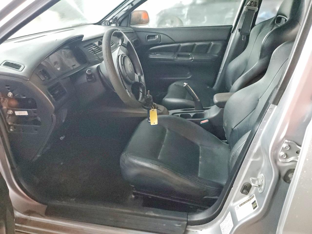 2003 Mitsubishi Lancer Evolution Silver vin: JA3AH86F23U124533