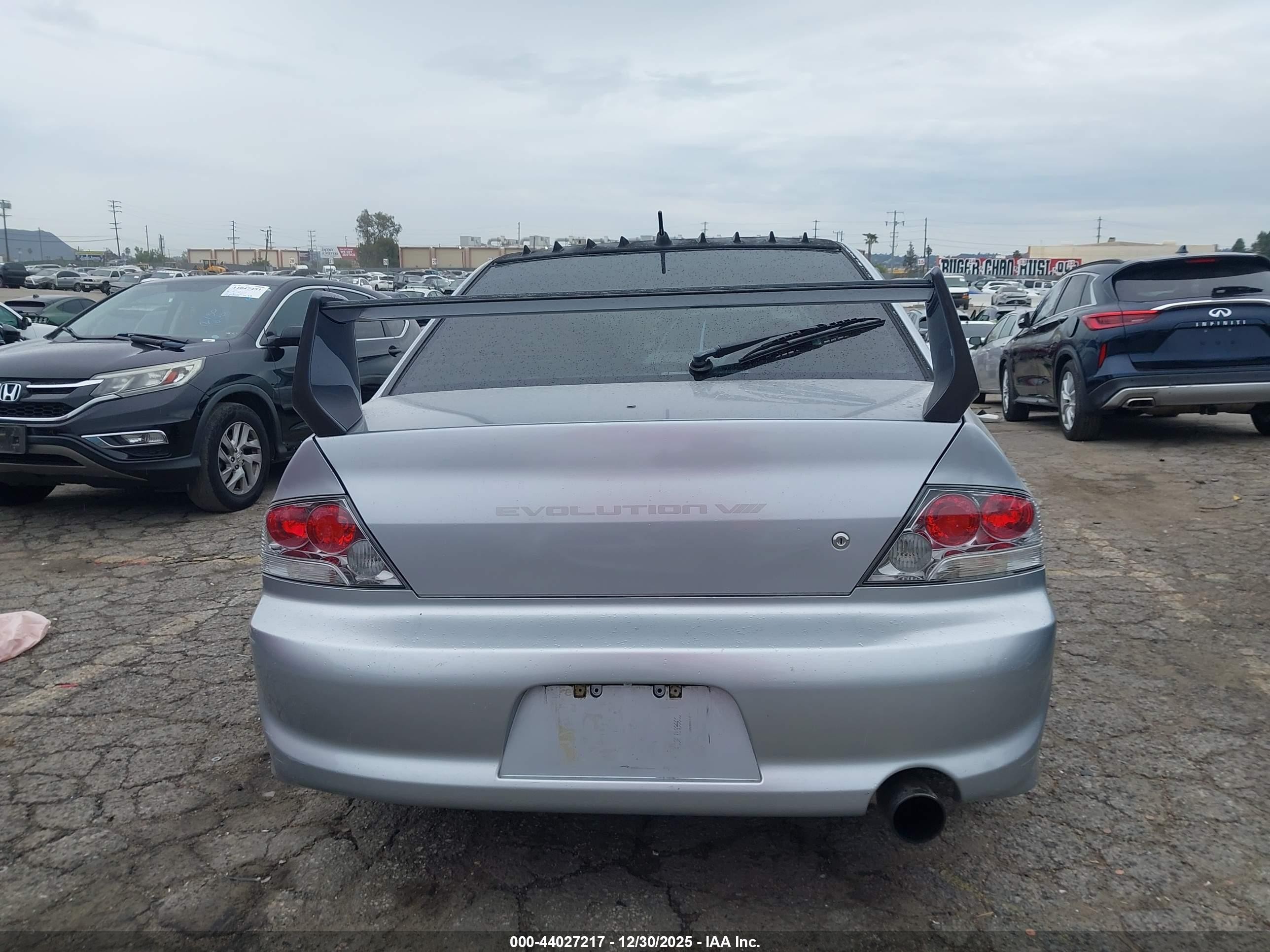 2003 Mitsubishi Lancer Evolution   Gray vin: JA3AH86F33U120703