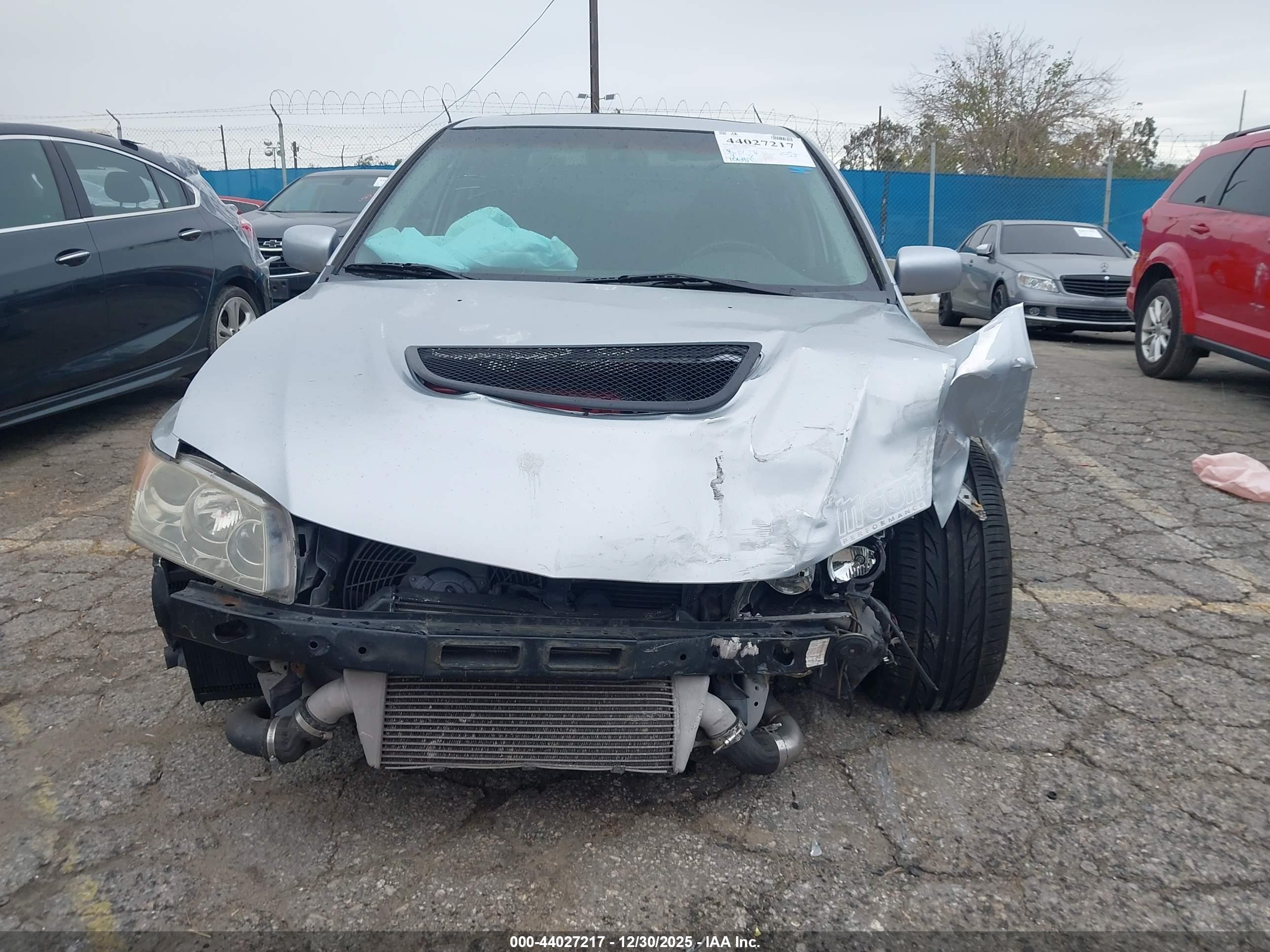 2003 Mitsubishi Lancer Evolution   Gray vin: JA3AH86F33U120703