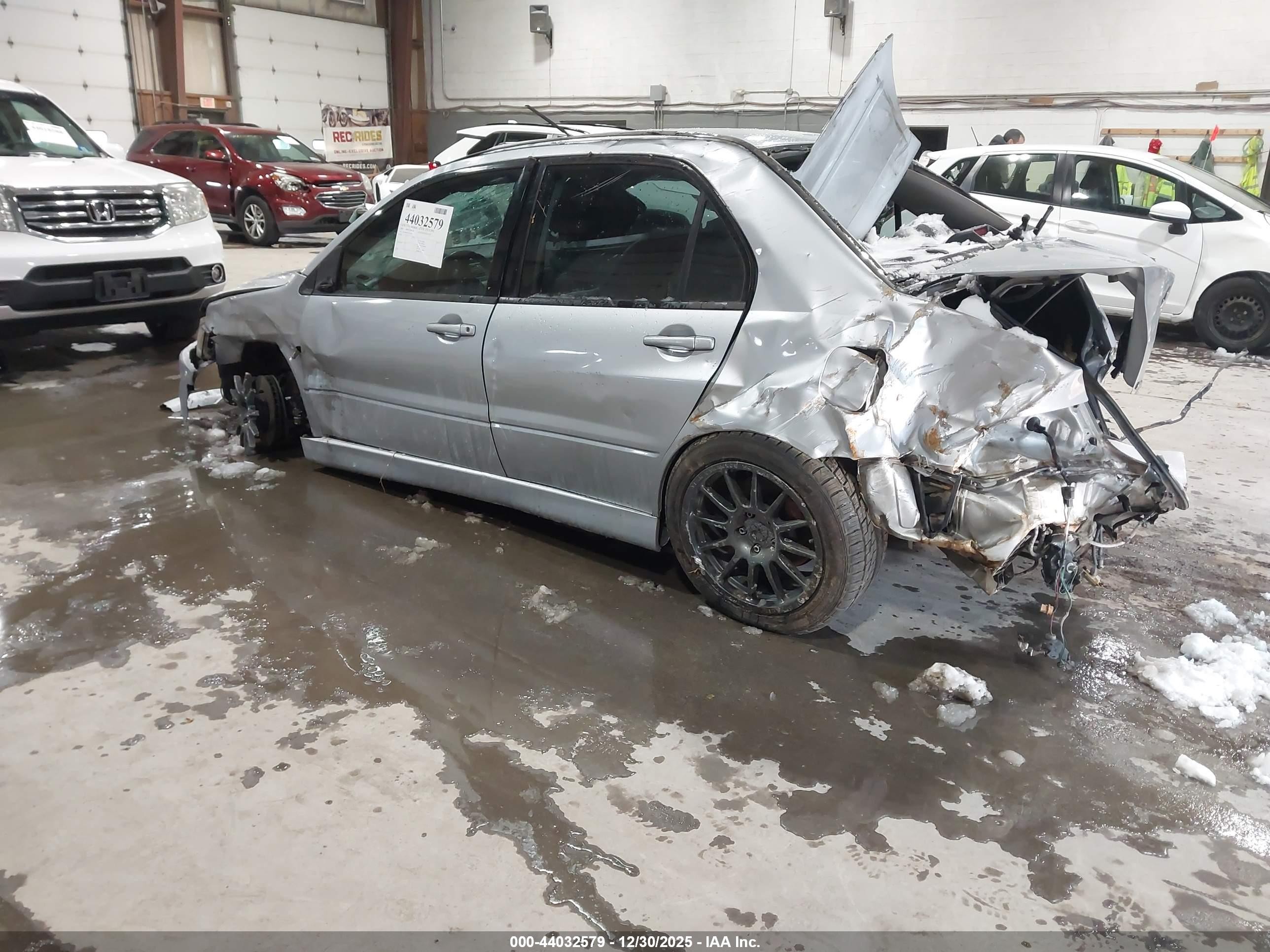 2003 Mitsubishi Lancer Evolution   Gray vin: JA3AH86F43U112206