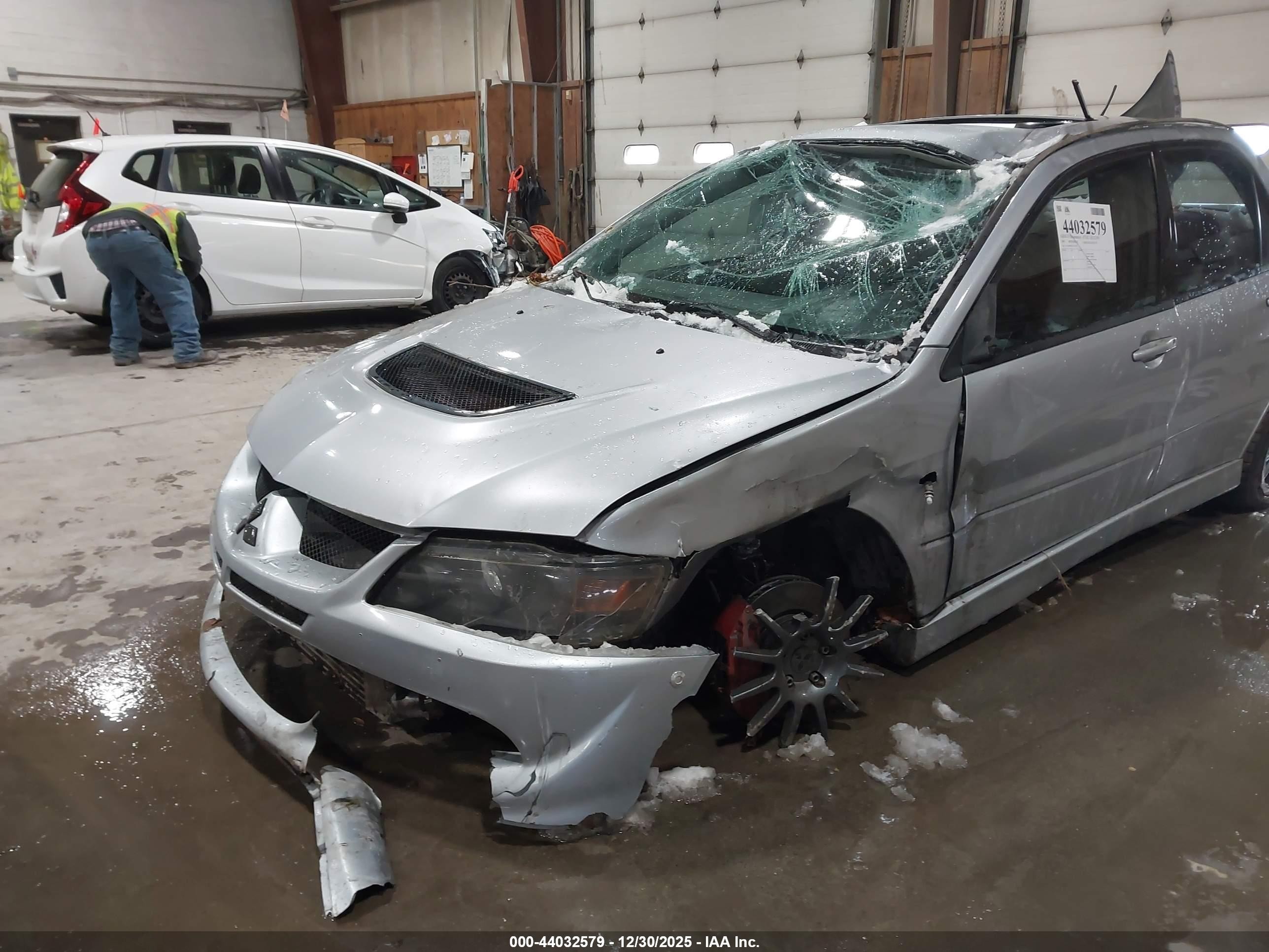2003 Mitsubishi Lancer Evolution   Gray vin: JA3AH86F43U112206
