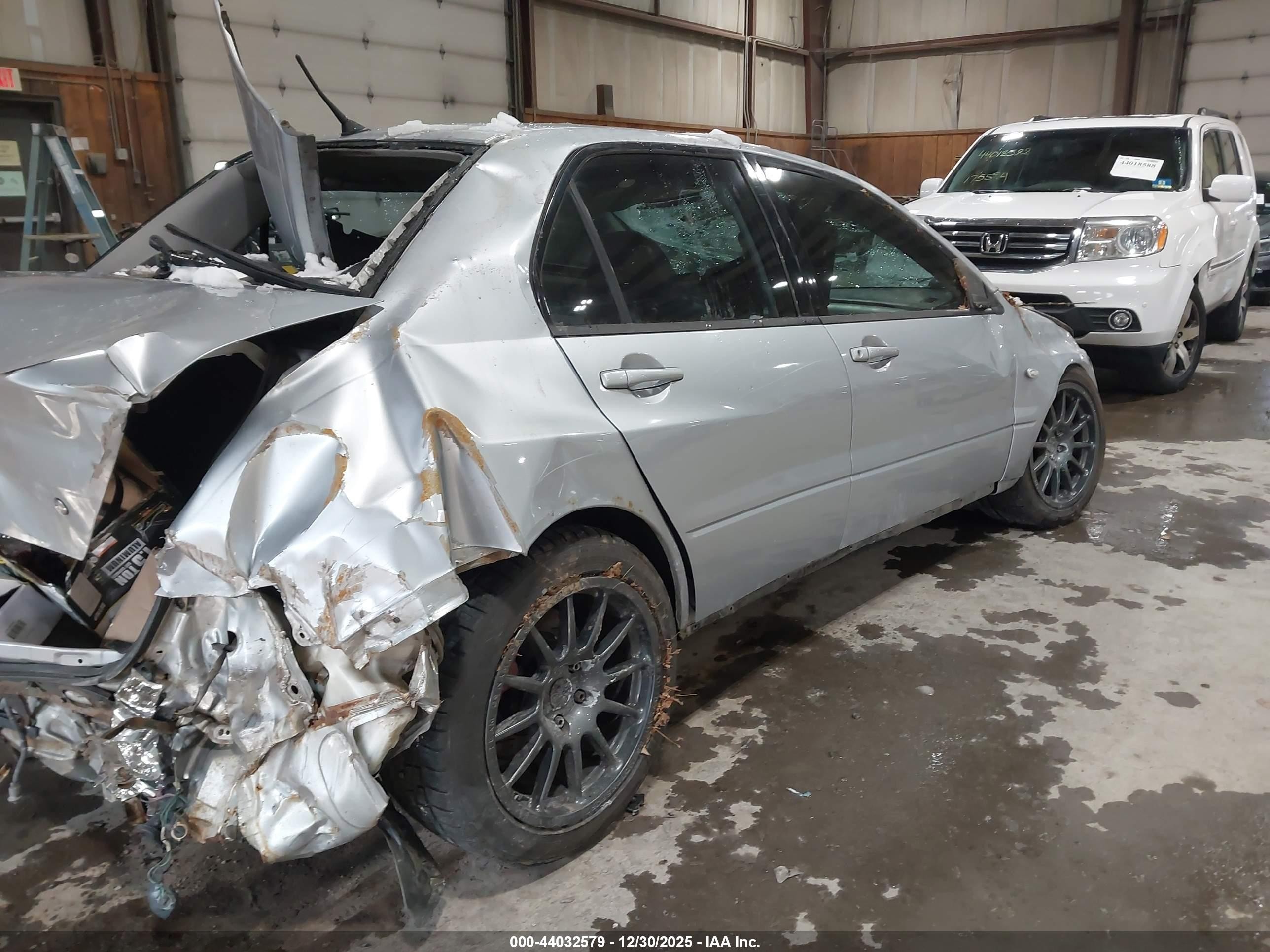 2003 Mitsubishi Lancer Evolution   Gray vin: JA3AH86F43U112206