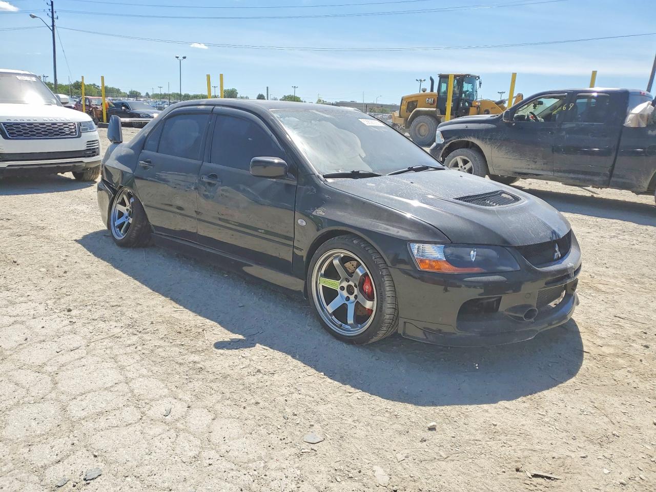 2003 Mitsubishi Lancer Evolution Black vin: JA3AH86F93U124111