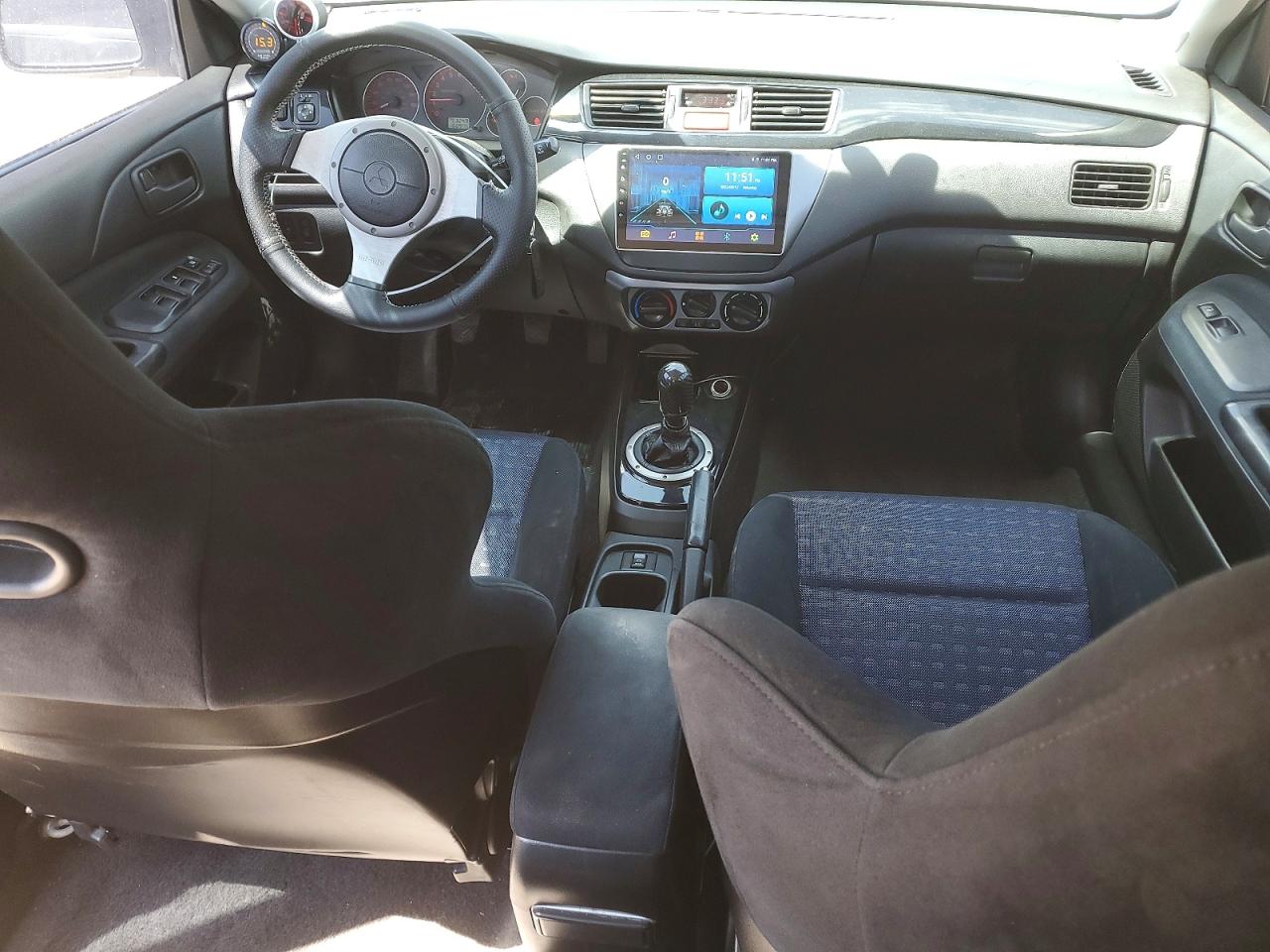 2003 Mitsubishi Lancer Evolution Black vin: JA3AH86F93U124111
