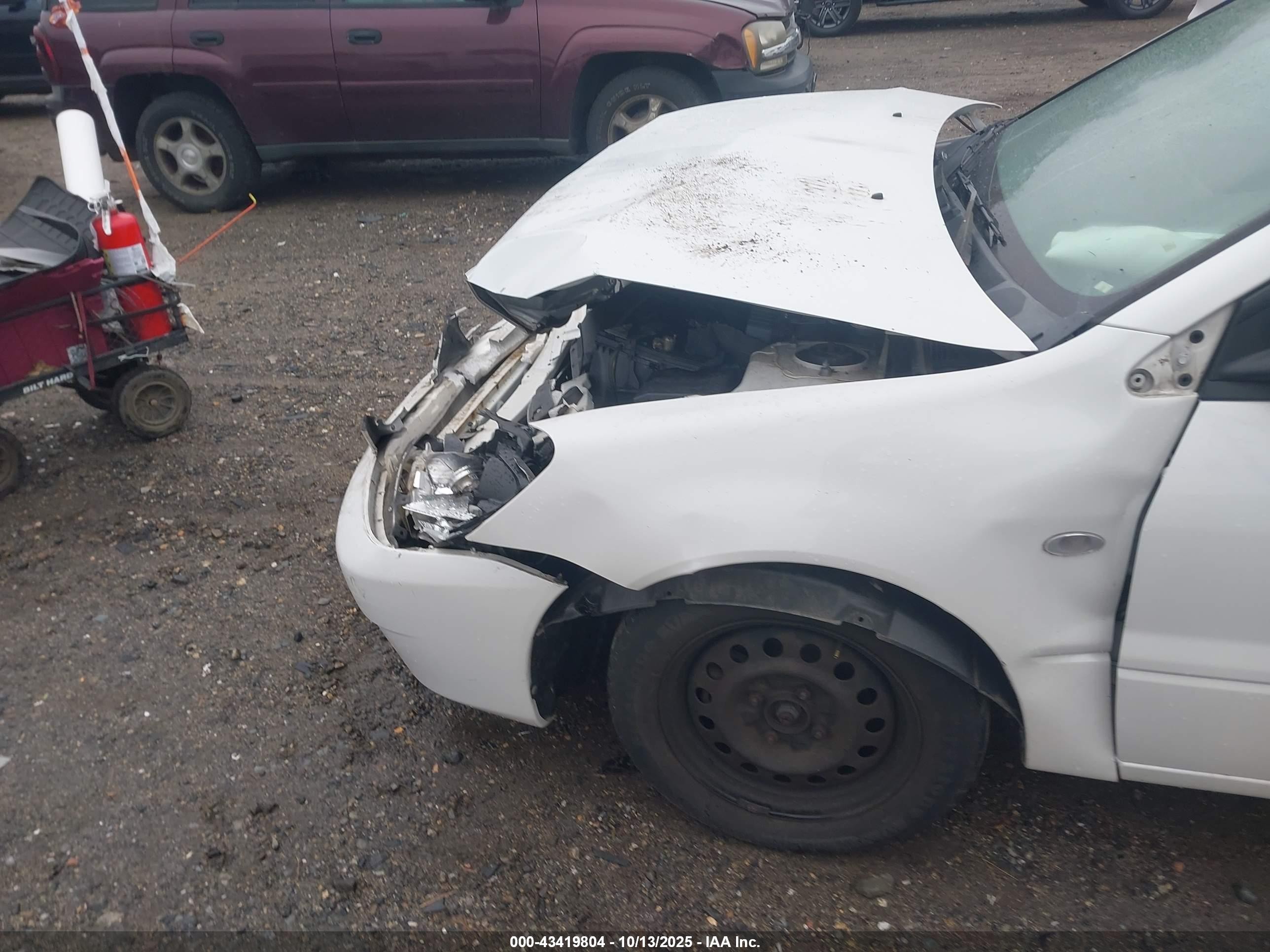2007 Mitsubishi Lancer Es White vin: JA3AJ26E07U016474