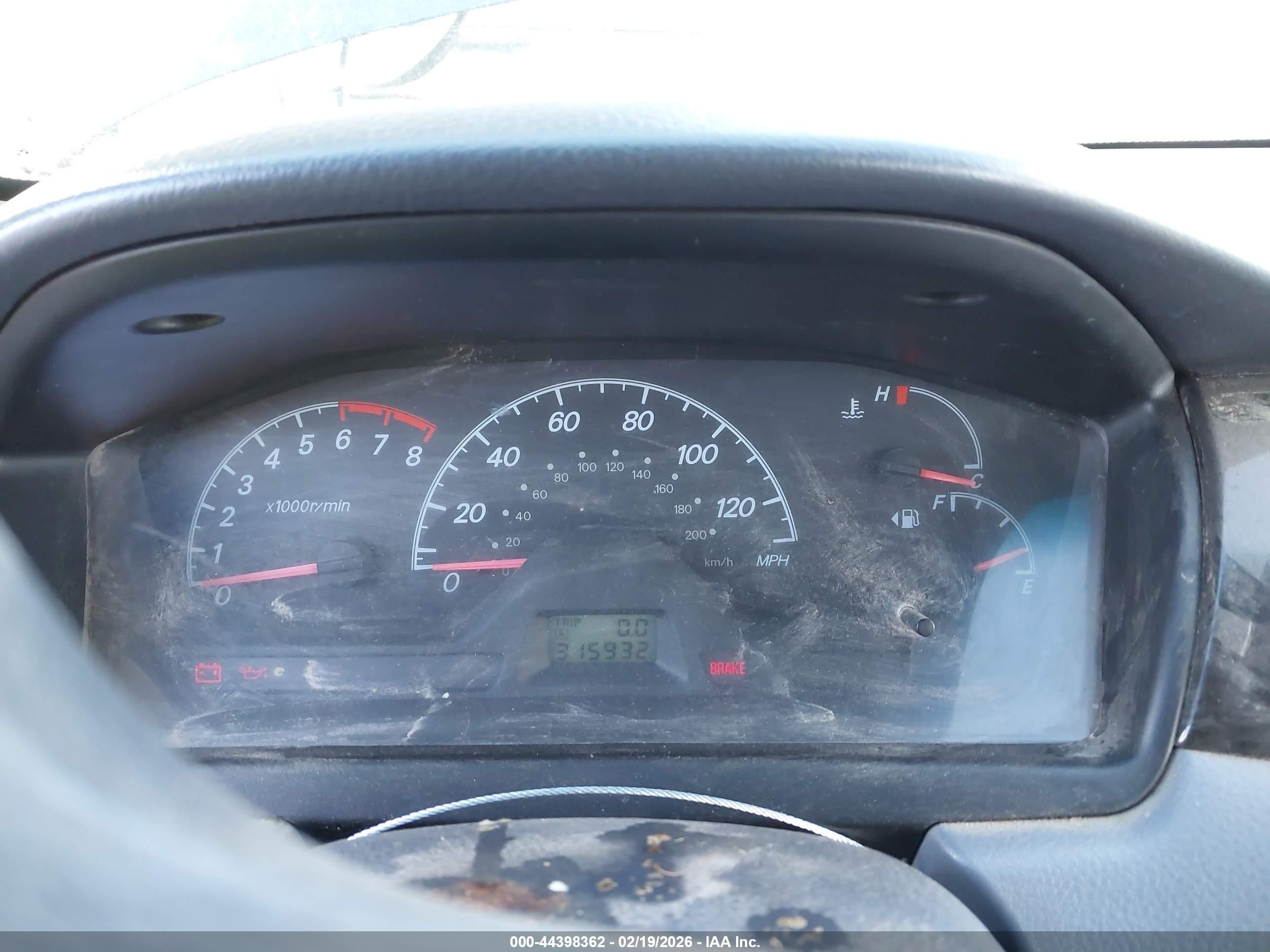 2002 Mitsubishi Lancer Es Blue vin: JA3AJ26E12U007419