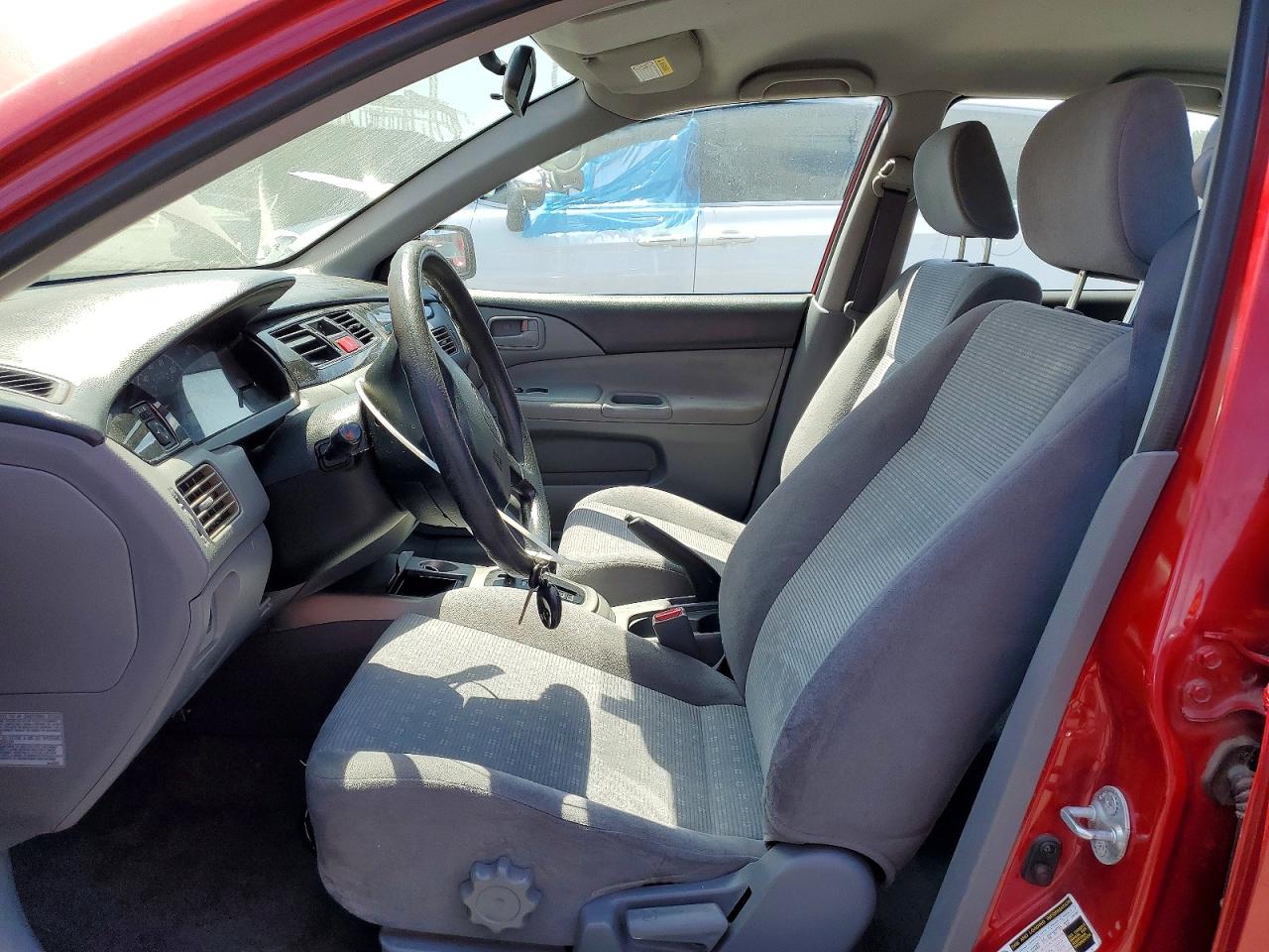 2004 Mitsubishi Lancer Es Red vin: JA3AJ26E14U010520