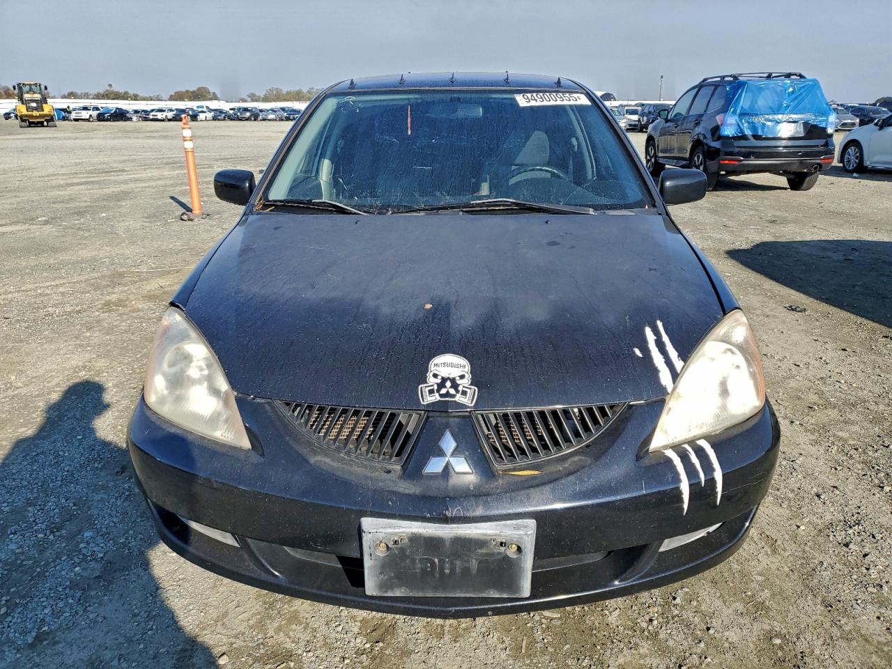 2004 Mitsubishi Lancer Es Black vin: JA3AJ26E14U052041