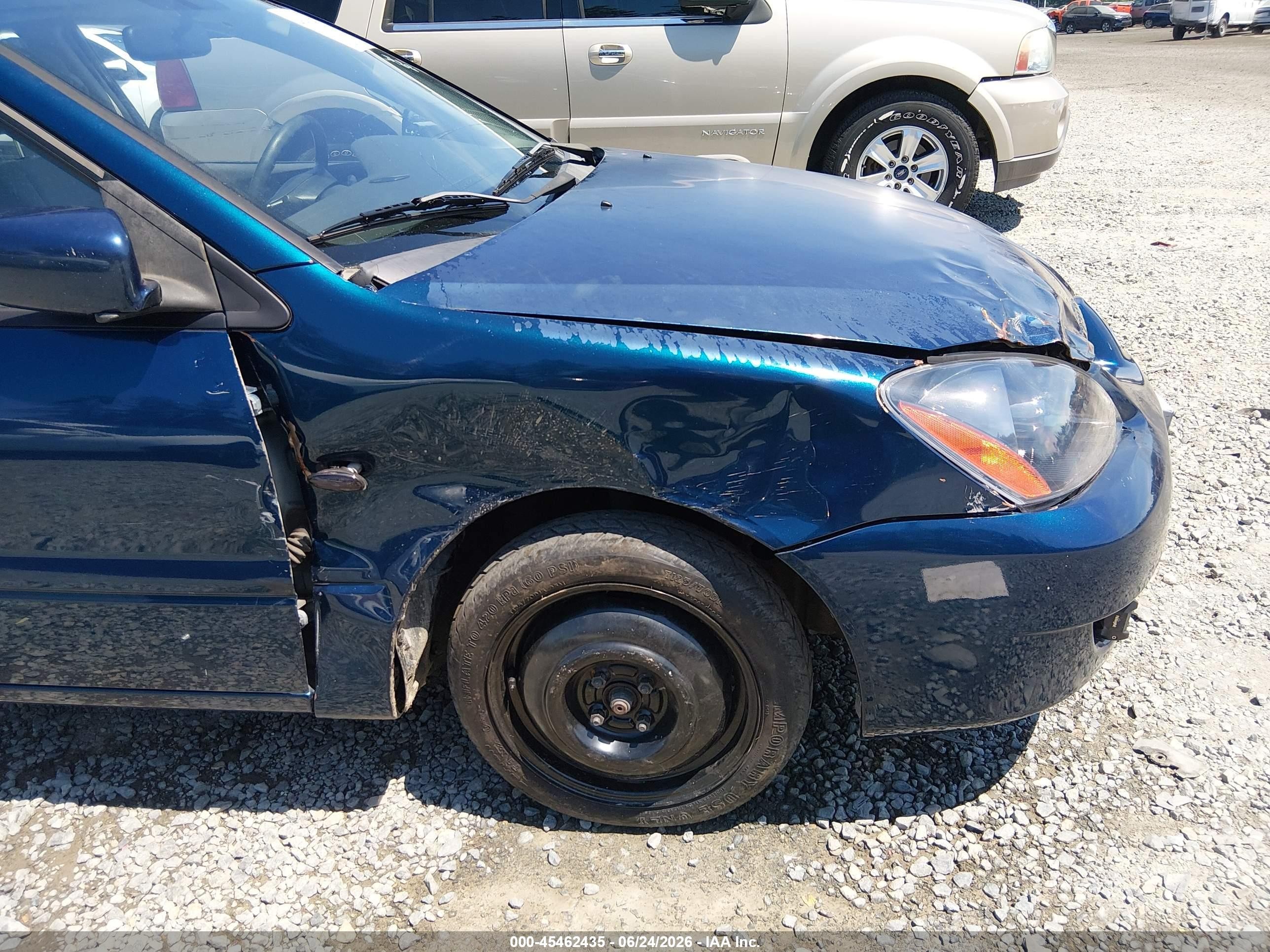 2005 Mitsubishi Lancer Es Blue vin: JA3AJ26E15U016478