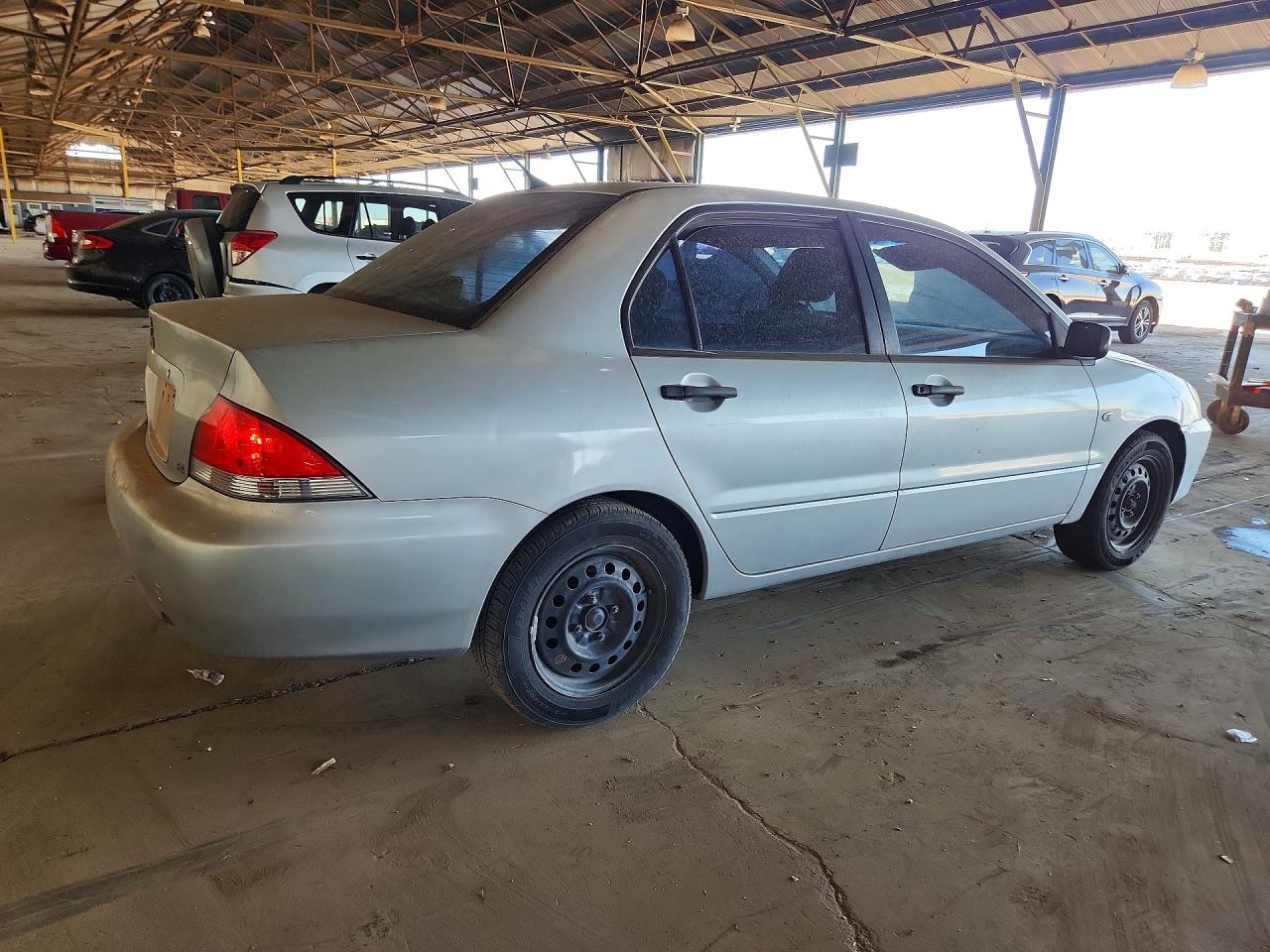 2006 Mitsubishi Lancer Es Silver vin: JA3AJ26E16U059588