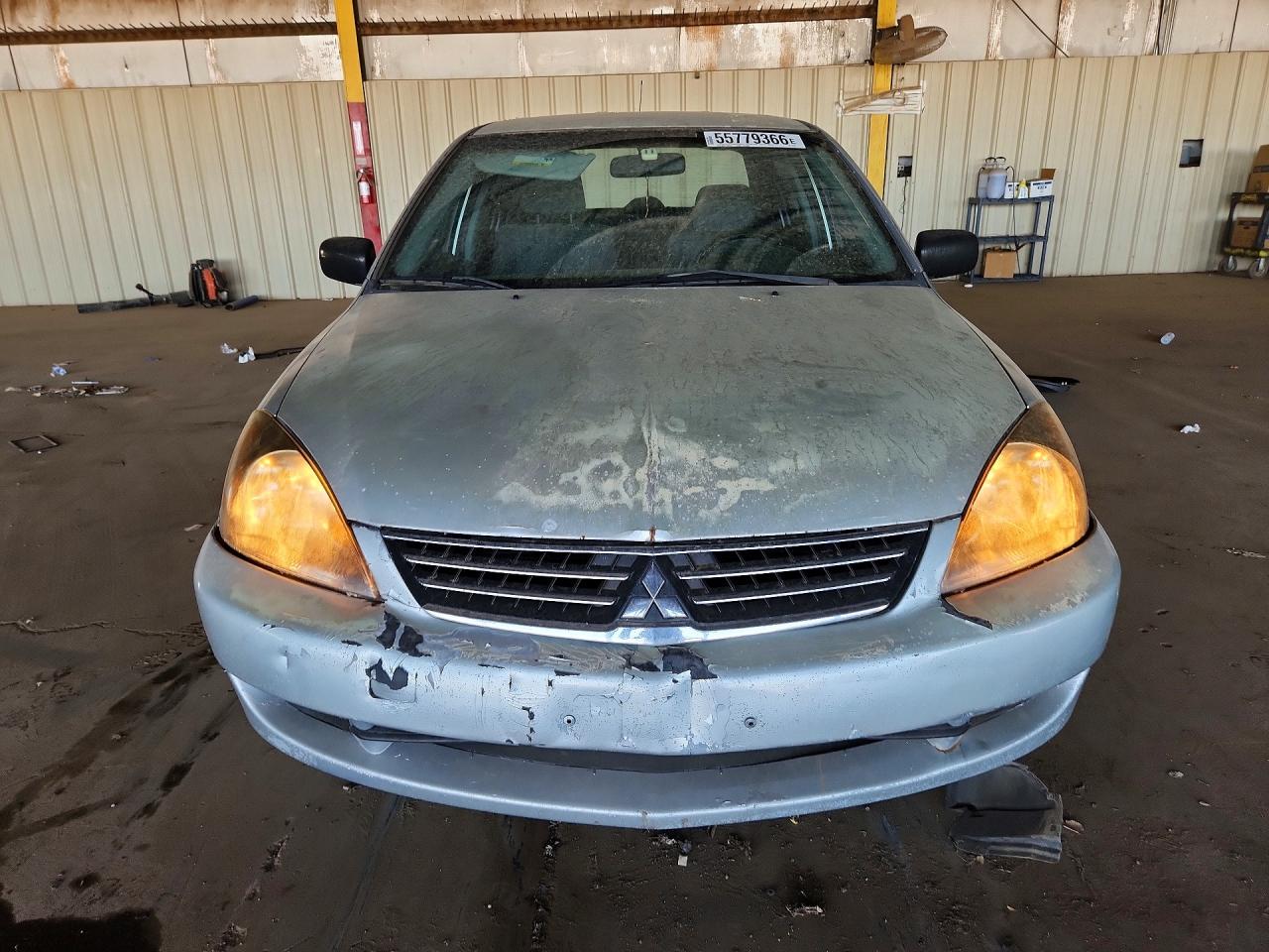 2006 Mitsubishi Lancer Es Silver vin: JA3AJ26E16U059588