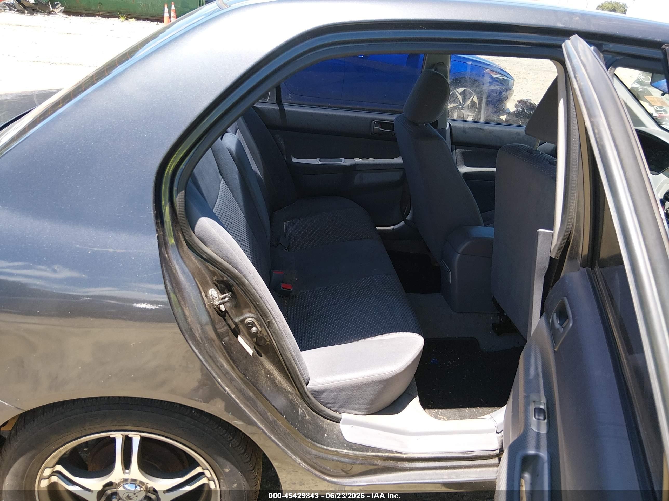 2002 Mitsubishi Lancer Es Gray vin: JA3AJ26E22U057679