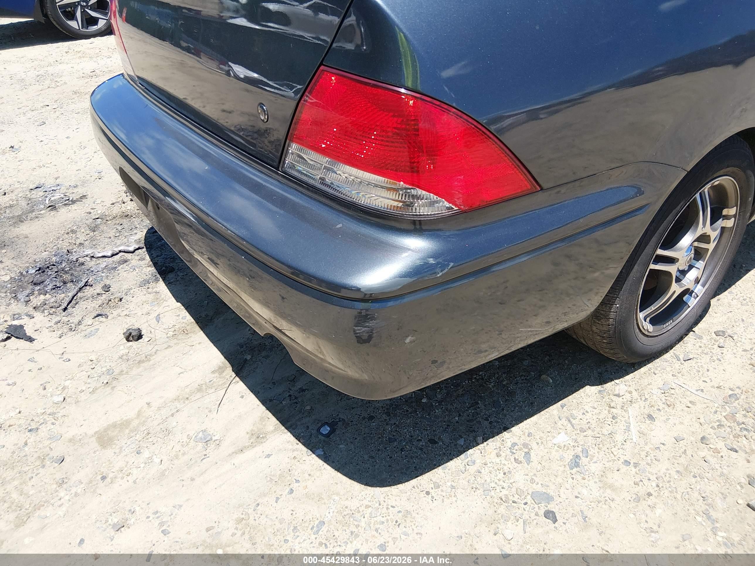 2002 Mitsubishi Lancer Es Gray vin: JA3AJ26E22U057679