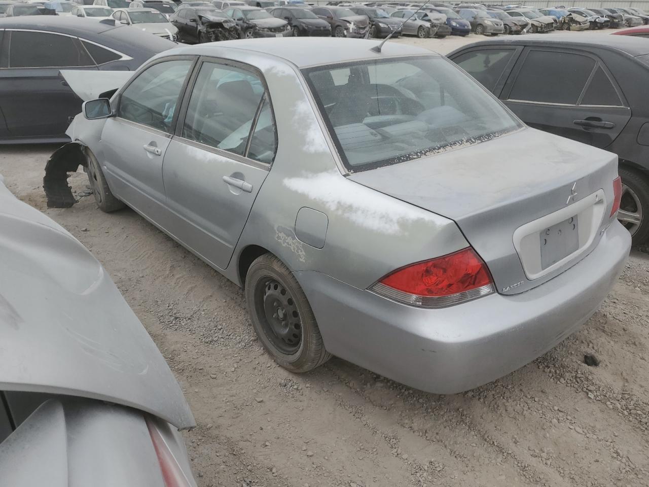 2005 Mitsubishi Lancer Es Silver vin: JA3AJ26E25U051899