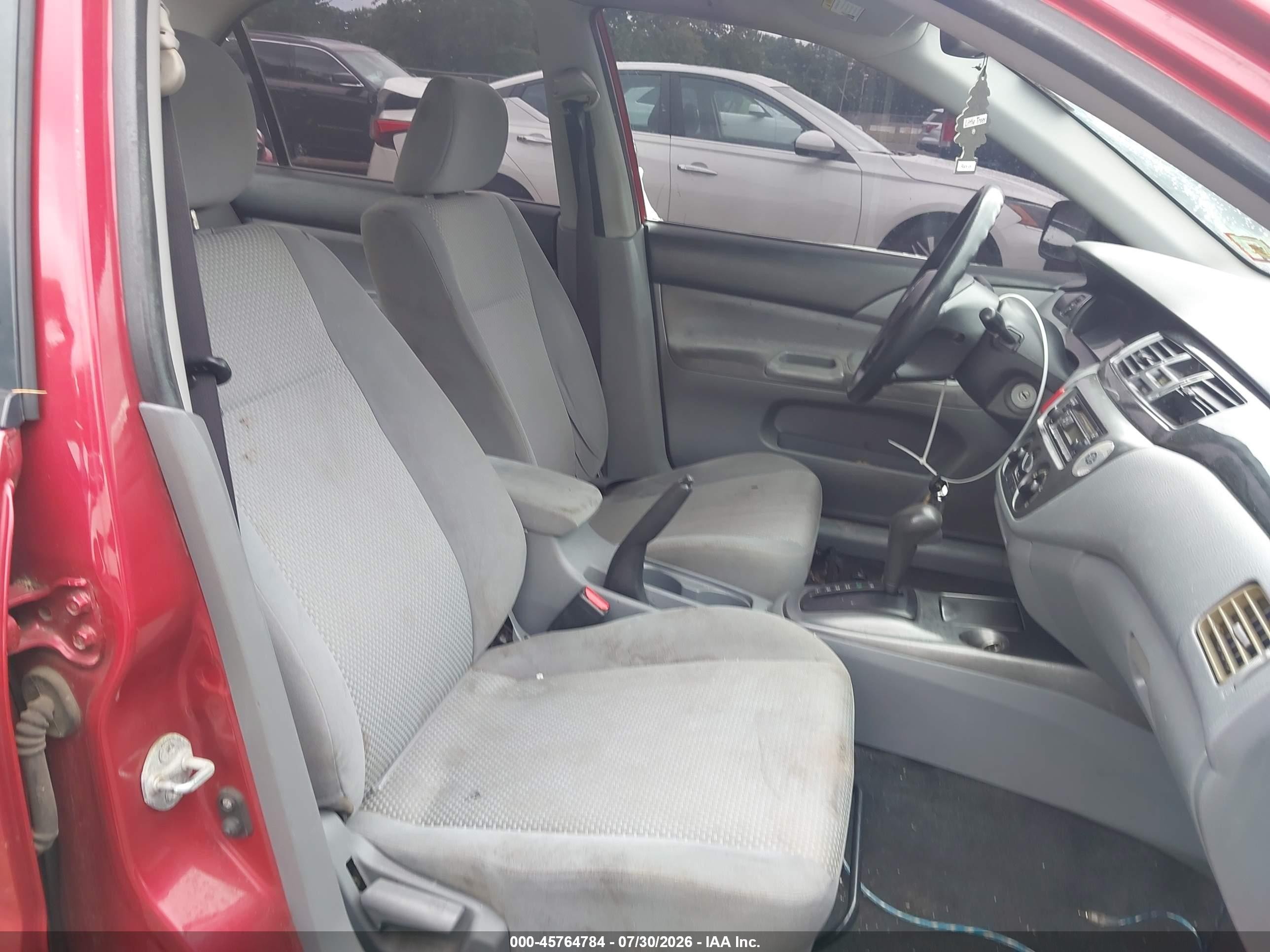 2006 Mitsubishi Lancer Es/se Red vin: JA3AJ26E26U031637