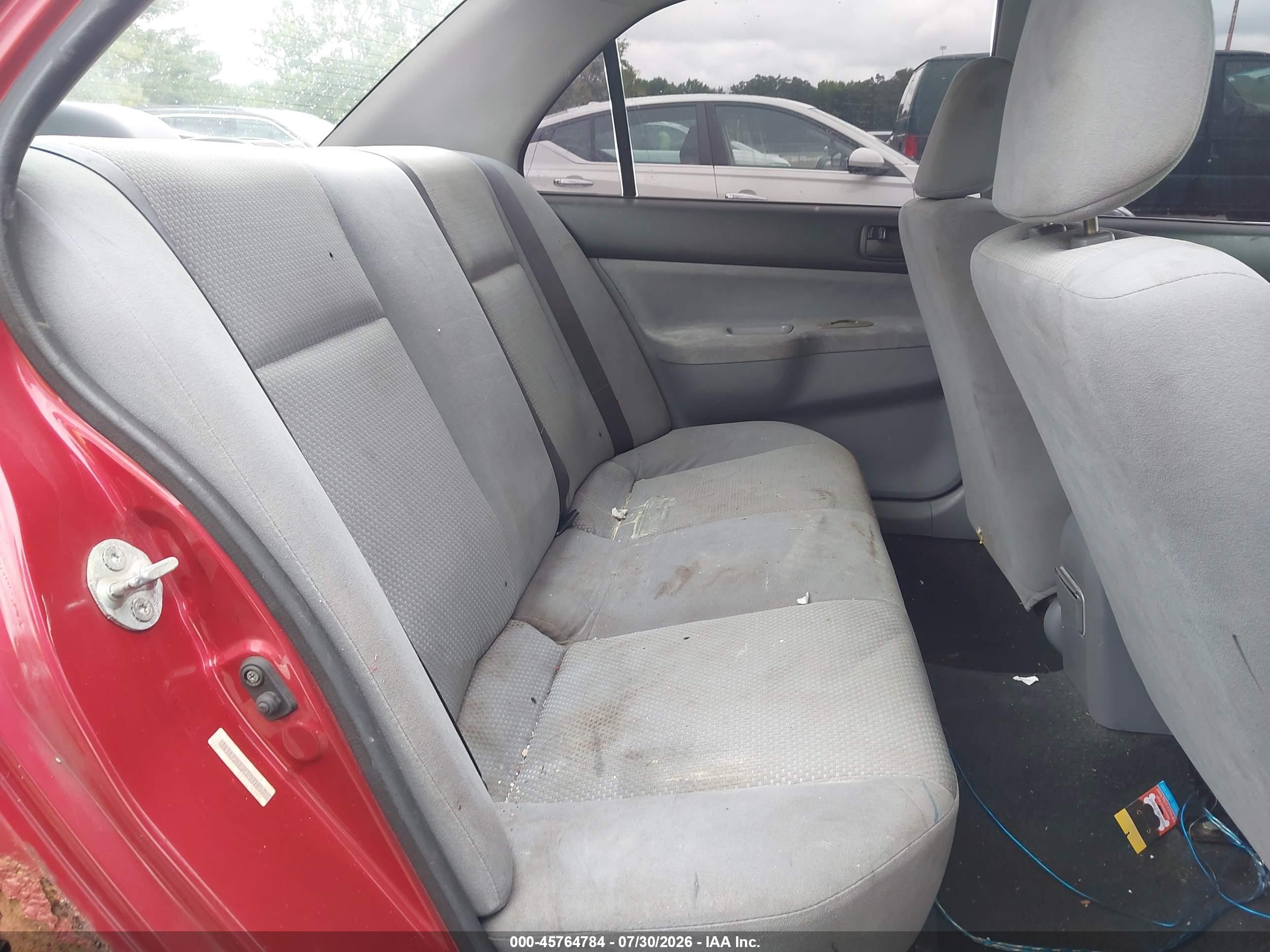 2006 Mitsubishi Lancer Es/se Red vin: JA3AJ26E26U031637